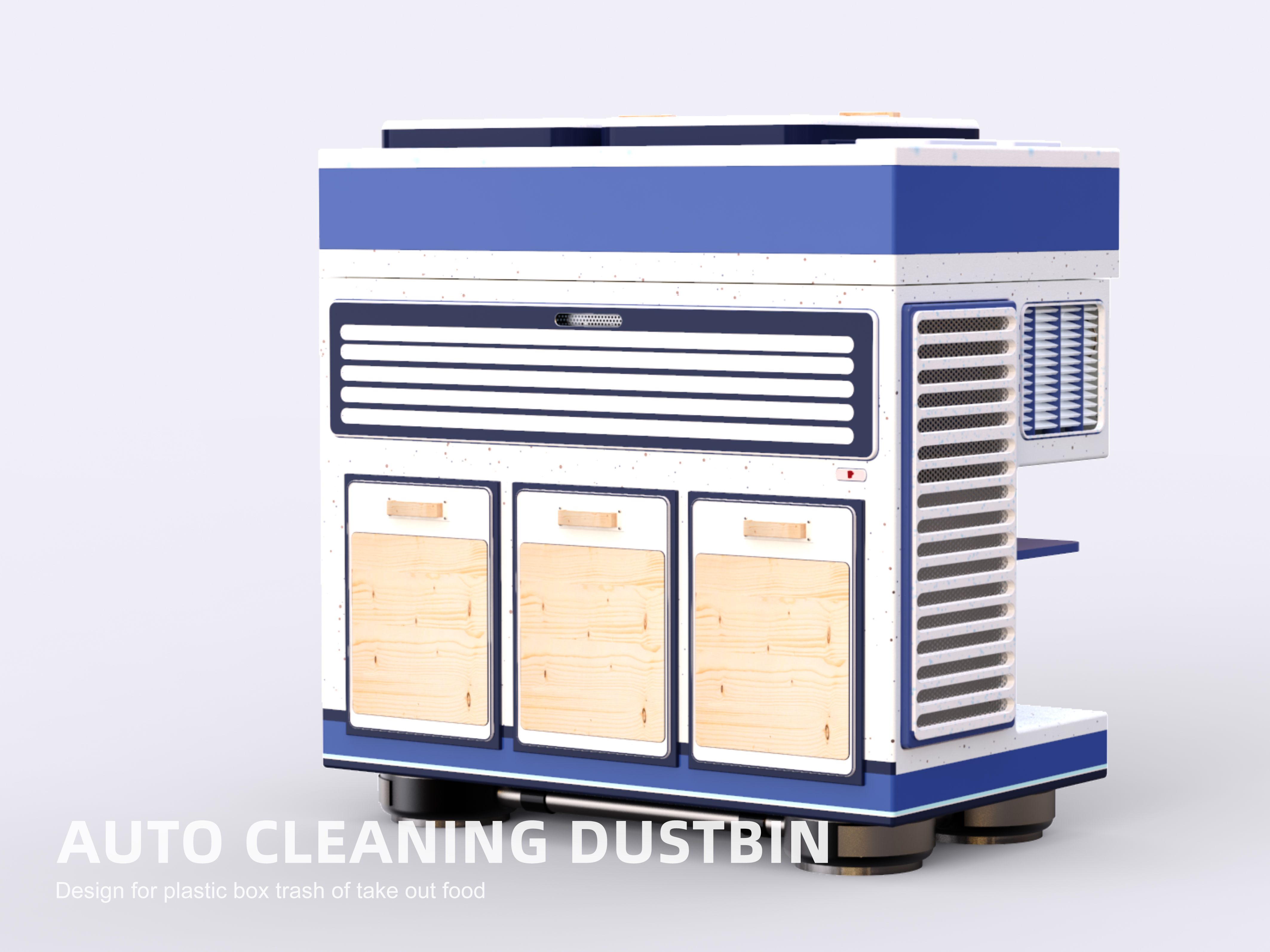 Plastic Box Cleaning Station