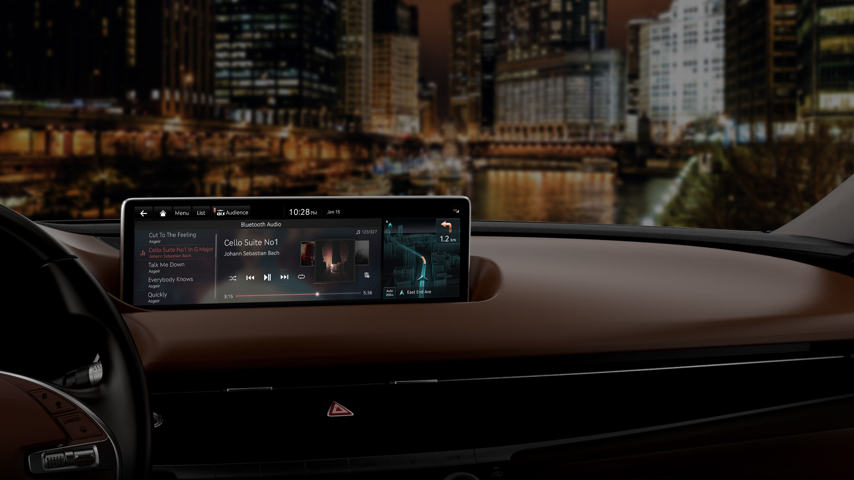 GENESIS Infotainment System - Copper Design