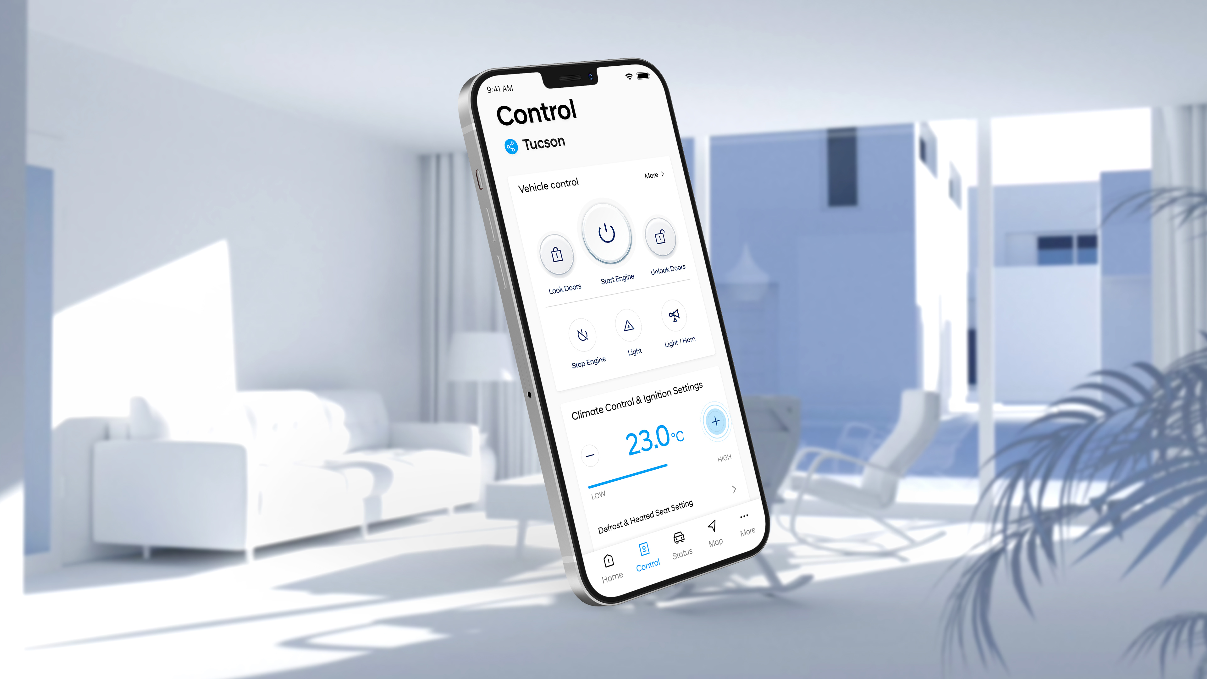Hyundai Connectivity Application - BlueLink
