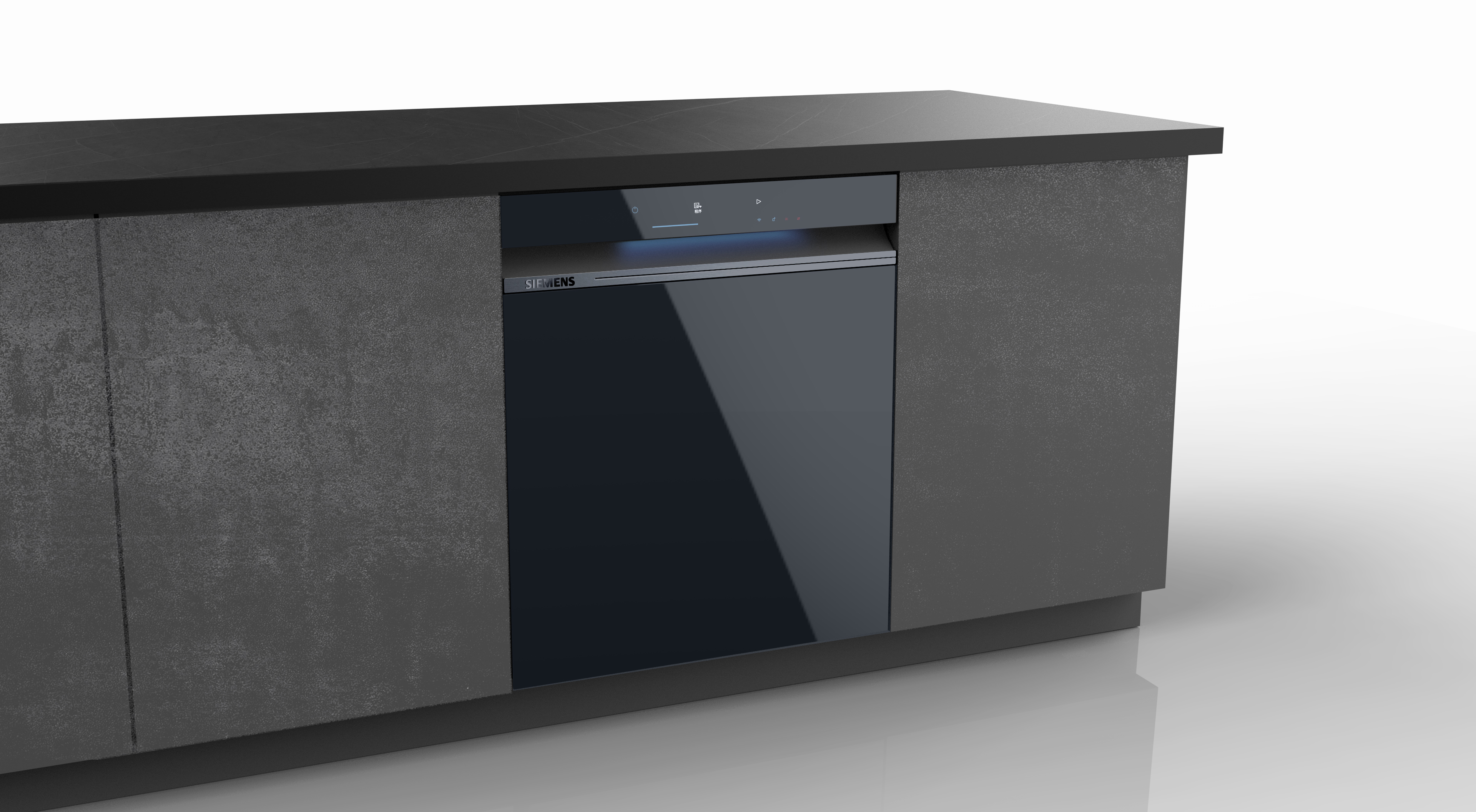 SIEMENS Dark-lake Smart built-in UI Dishwasher