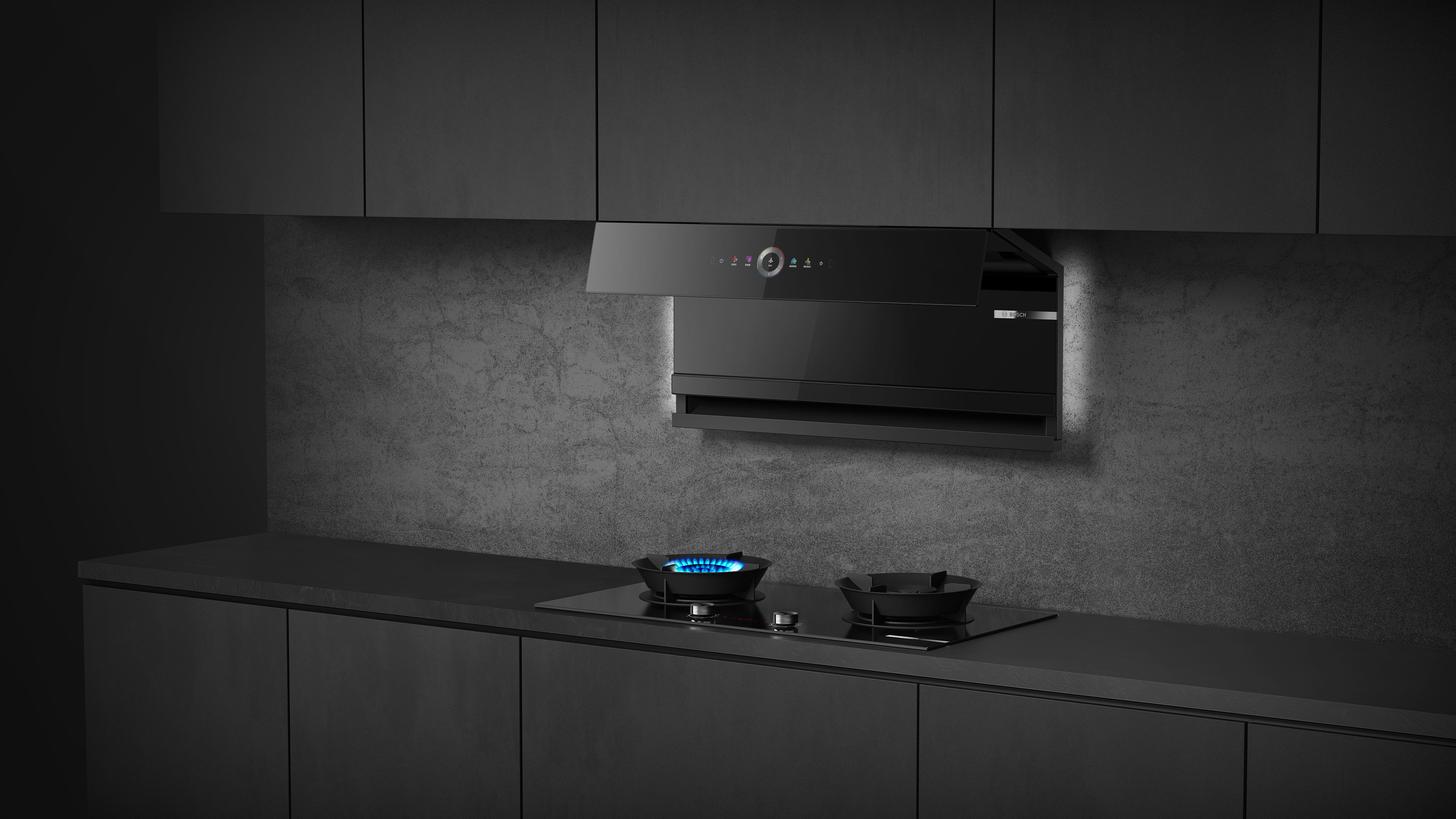 BOSCH Series 8 Hood and Hob Set