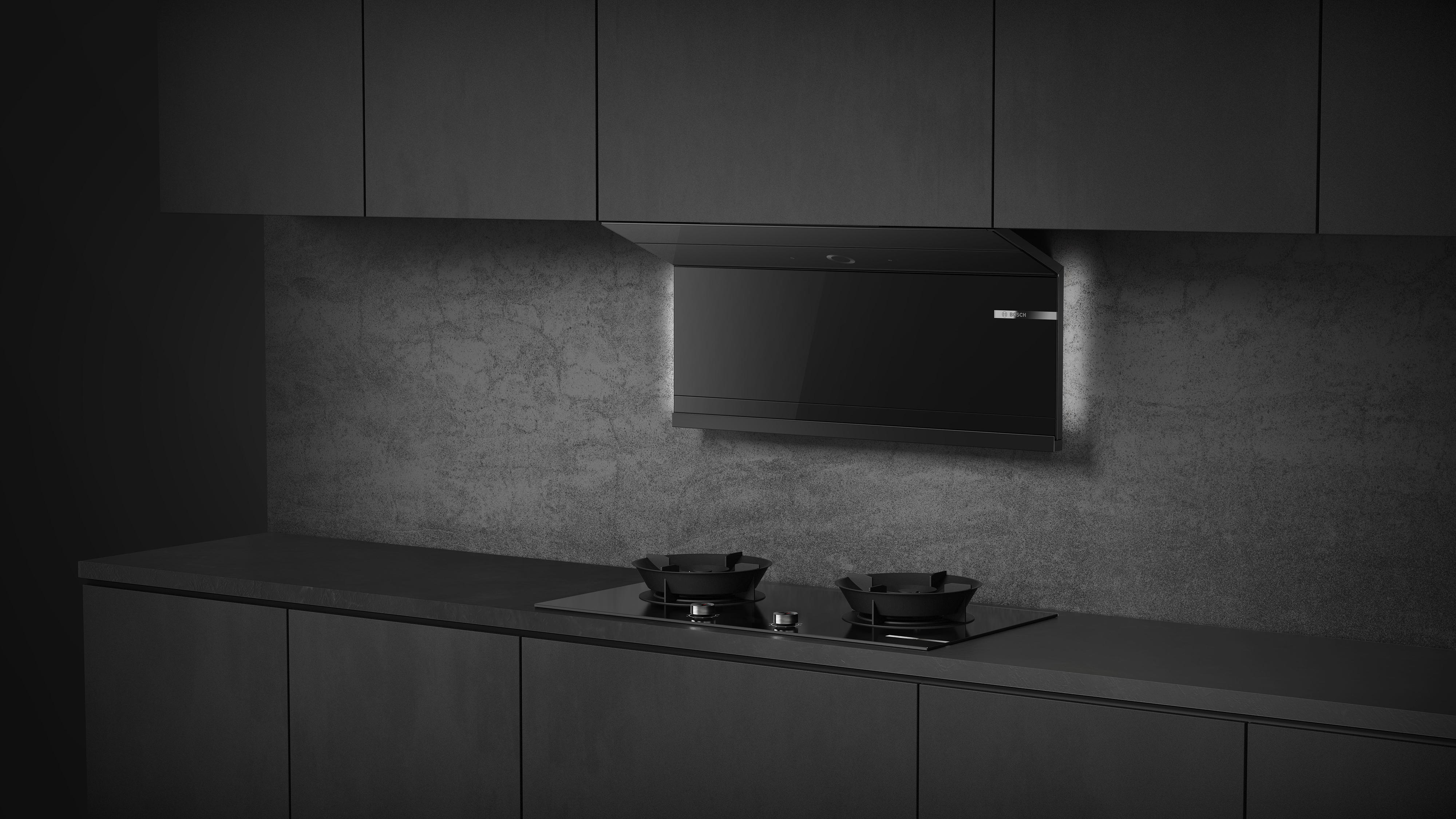 BOSCH Series 8 Hood and Hob Set