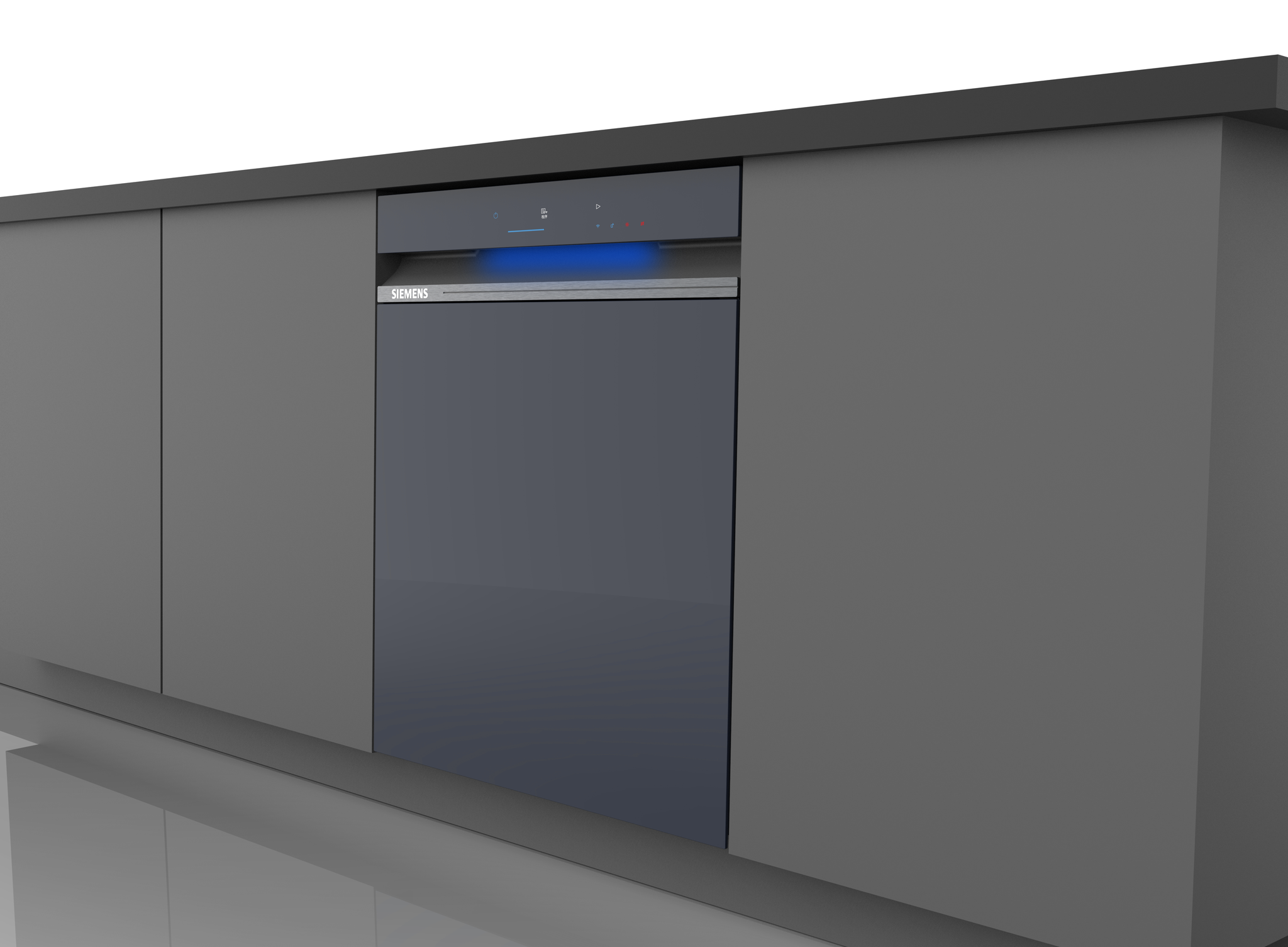 SIEMENS Dark-lake Smart built-in UI Dishwasher