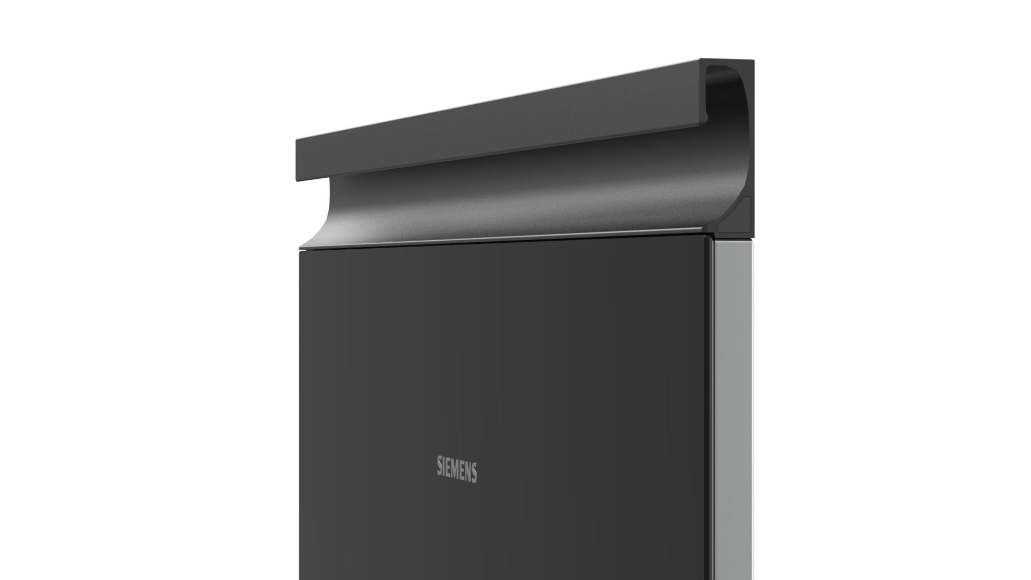 SIEMENS Glass door of Fully integrated dishwasher