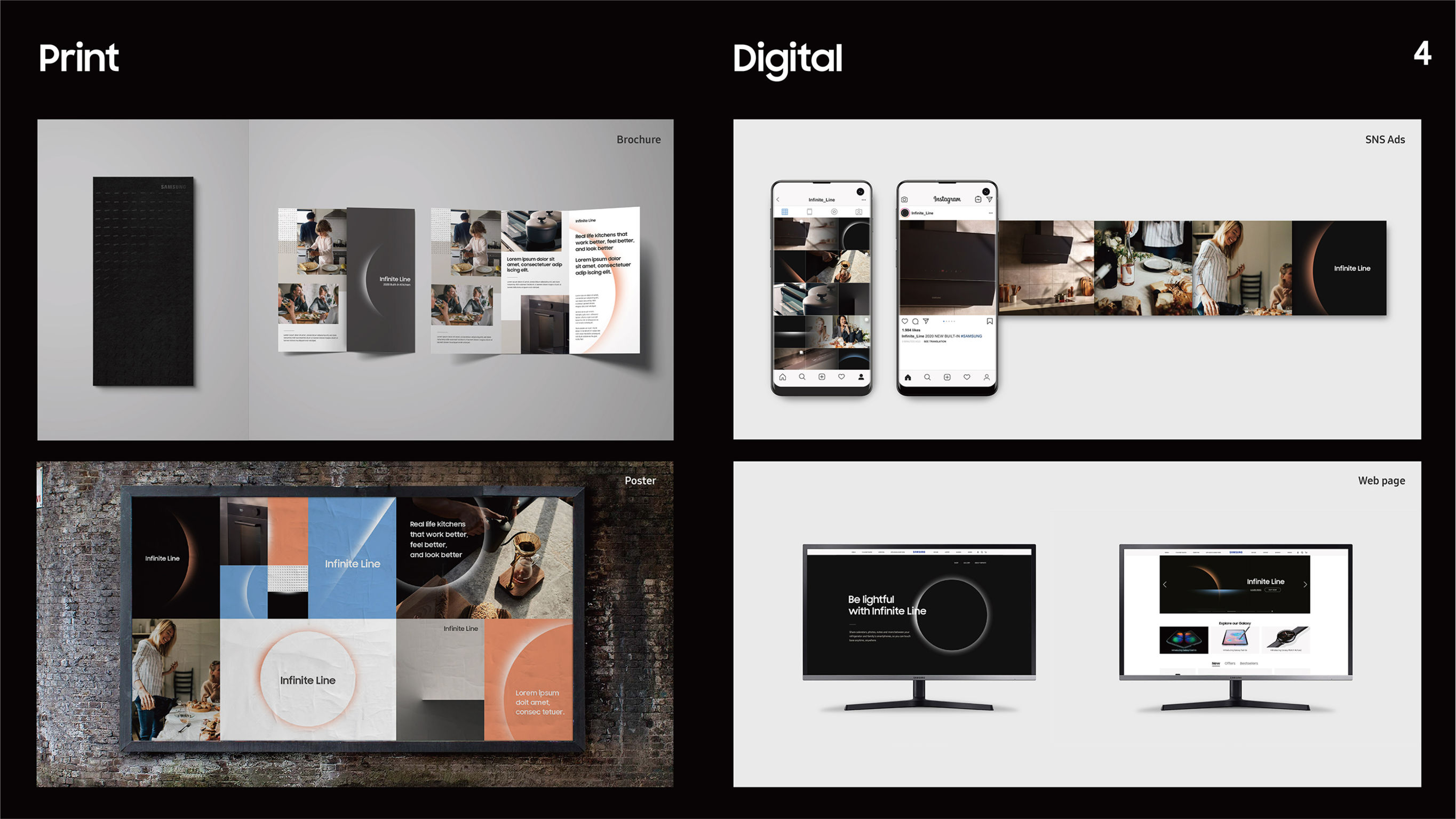 Infinite Line™ Oven Visual Identity System