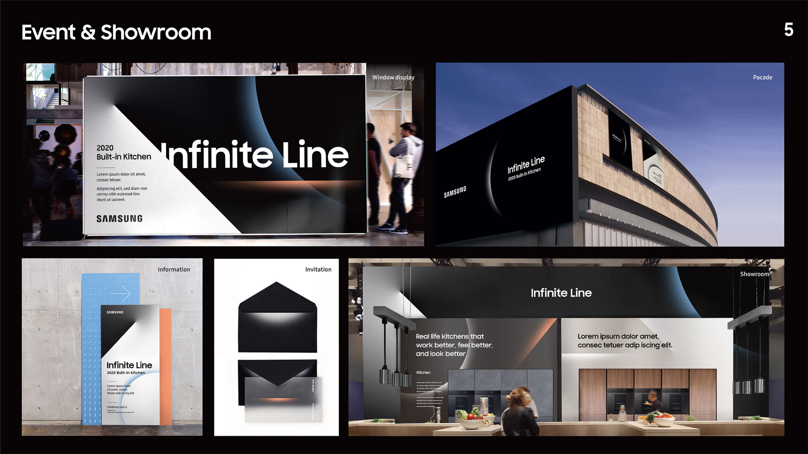 Infinite Line™ Oven Visual Identity System