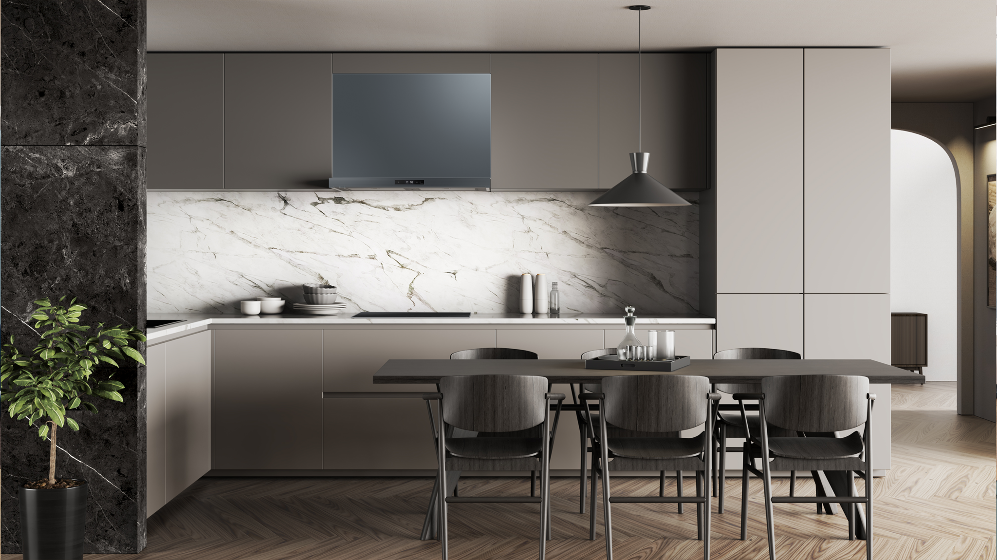 BESPOKE Infinite Chimney Hood
