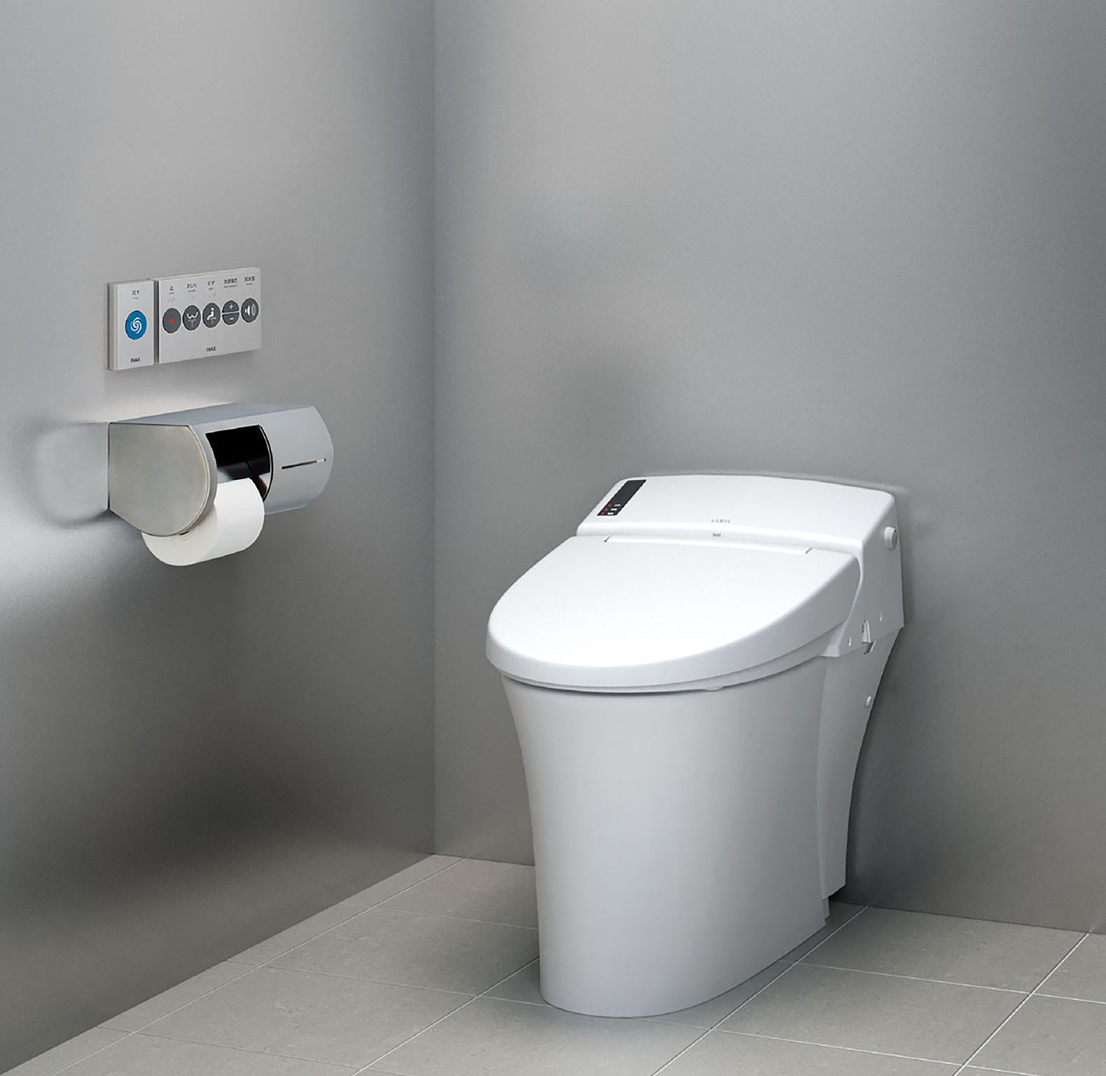 Electricity generating toilet remote controller