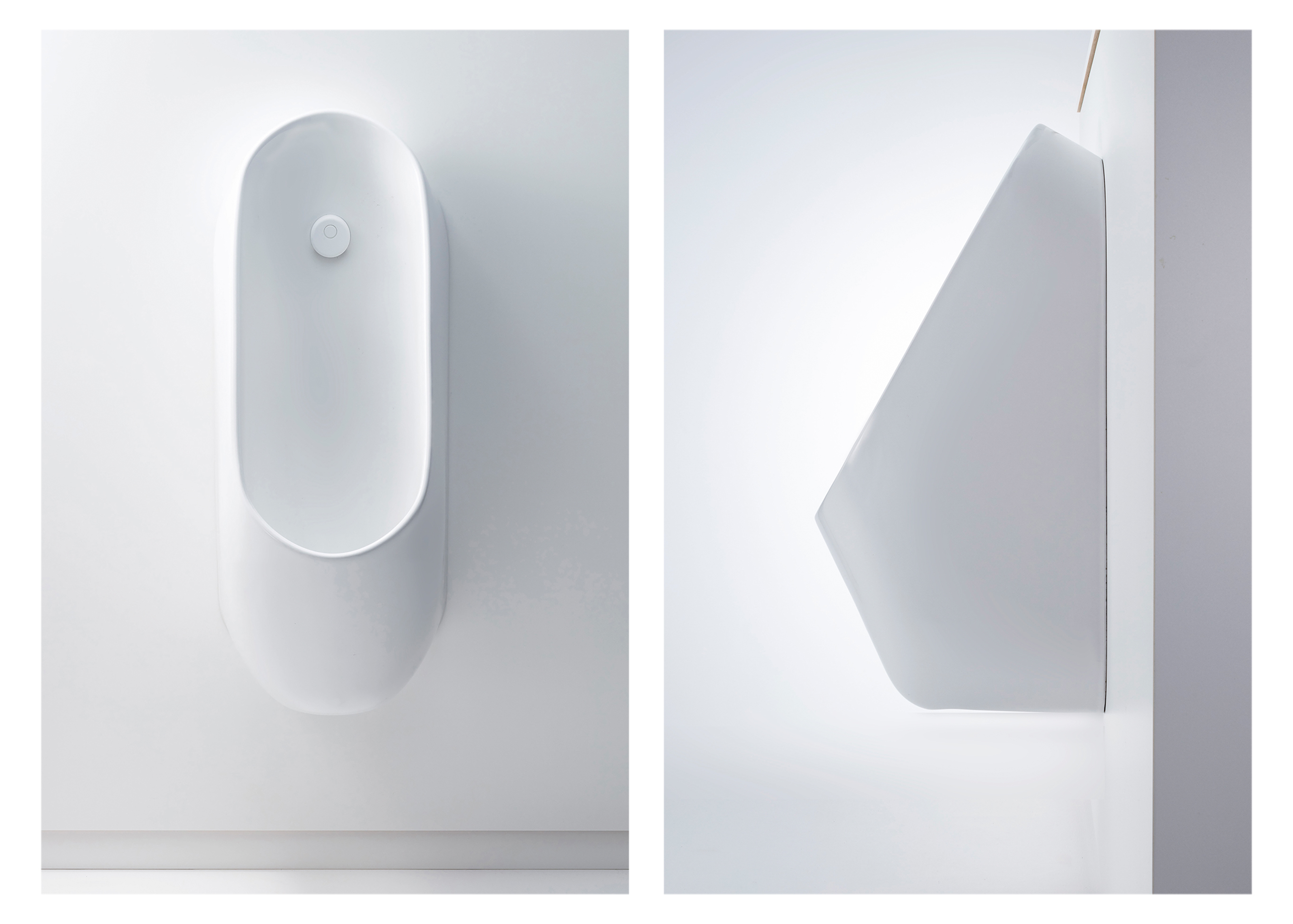 Sensor Integrated Wall Hung Urinal