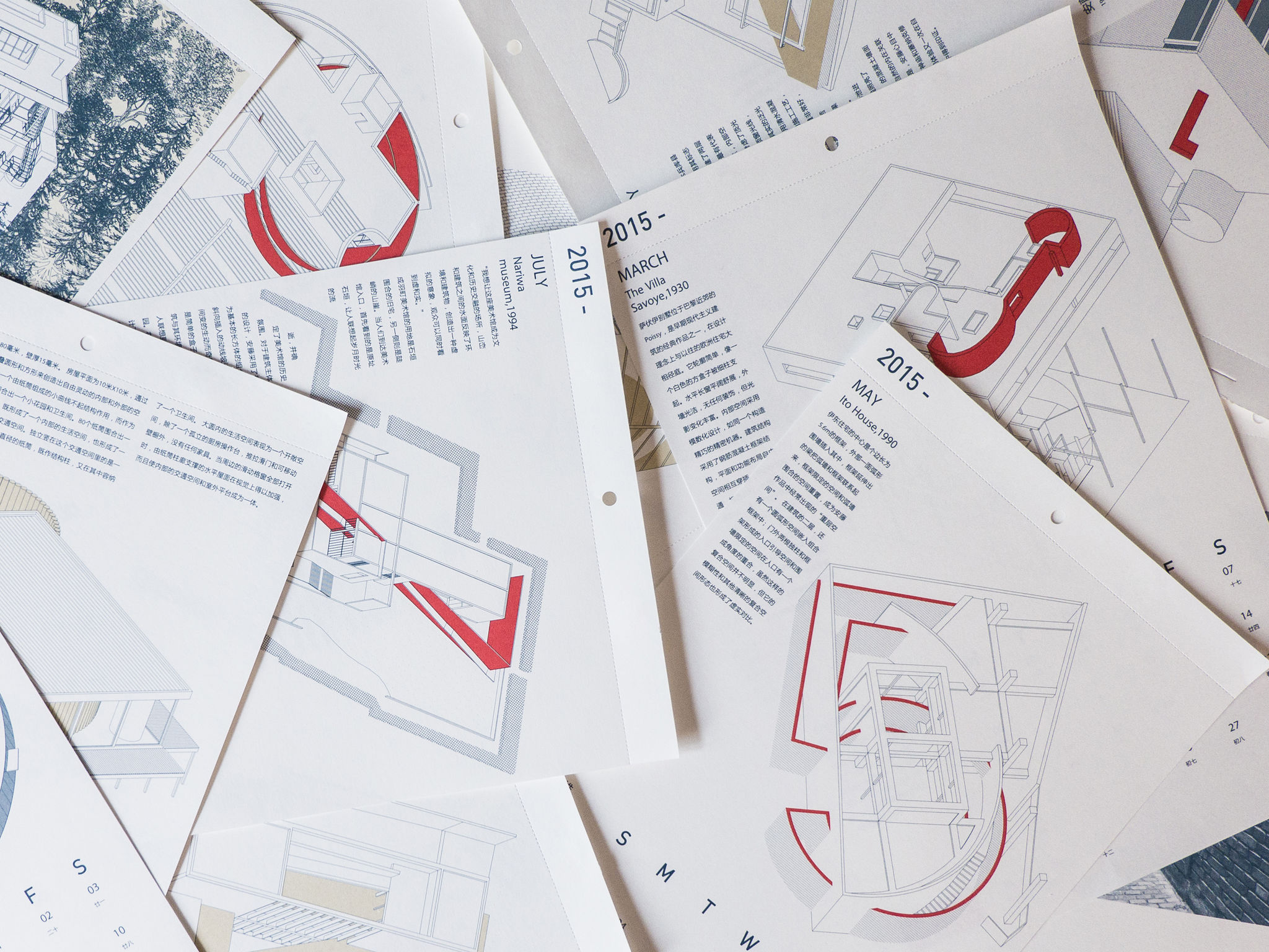 Architects' Calendar 2015