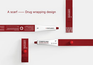 A Scarf - Drug wrapping design