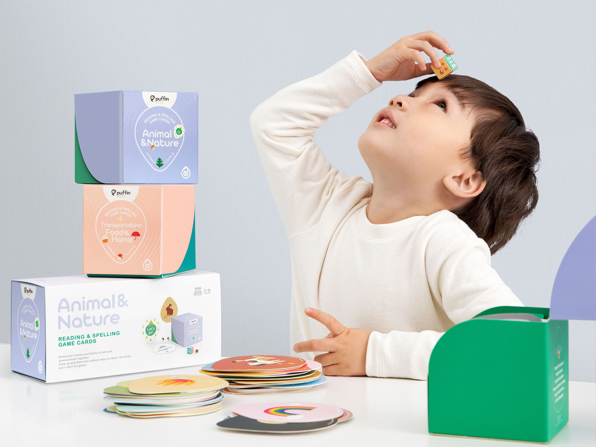 PuffinKids Flashcards and Game cards