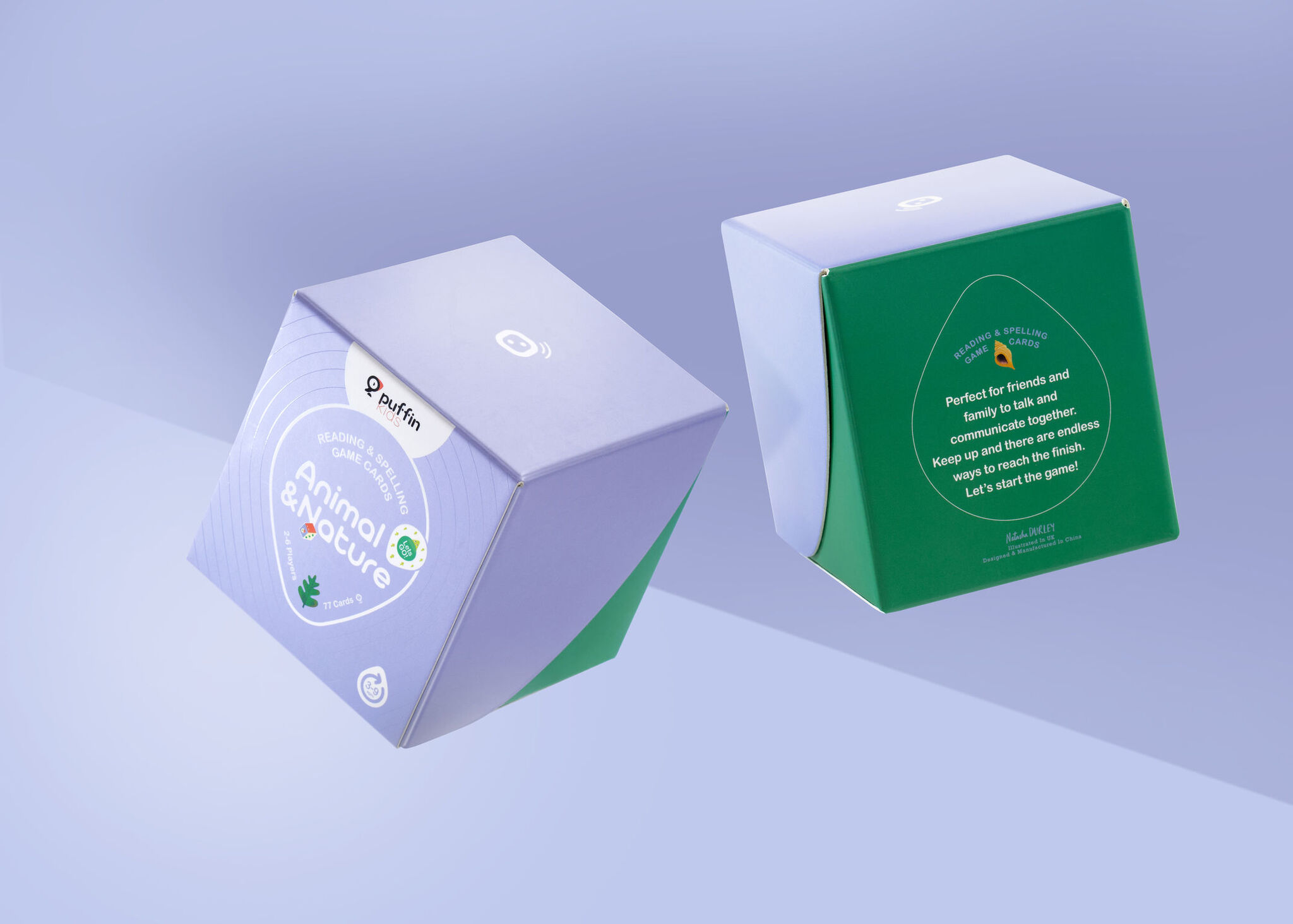 PuffinKids Flashcards and Game cards