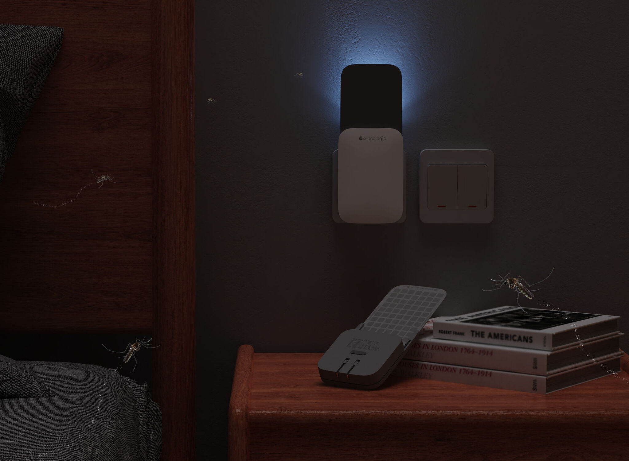 UVA Sticky Fly Trap Lamp