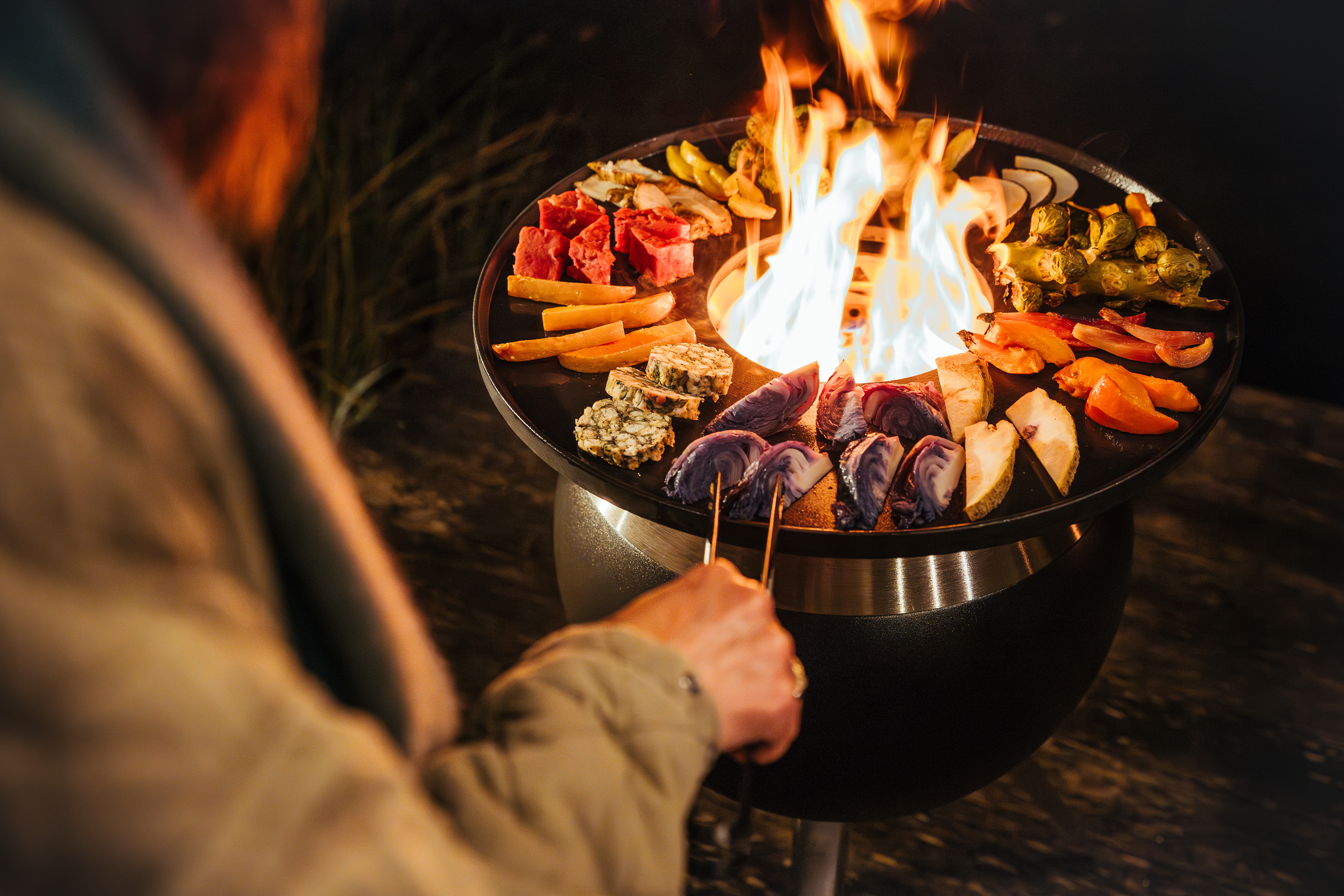 MOON Fire Basket & Grill