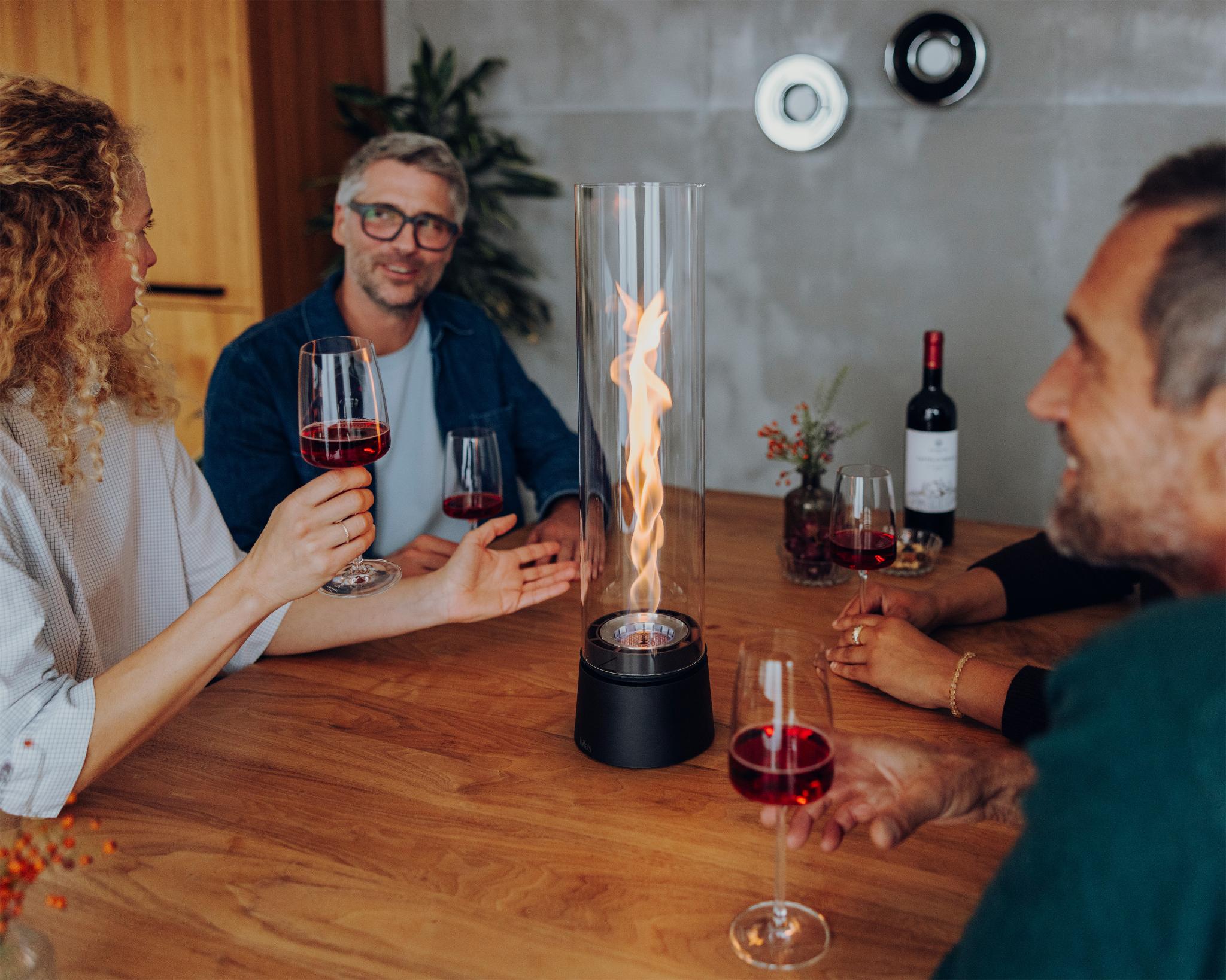 SPIN air Tabletop Fireplace