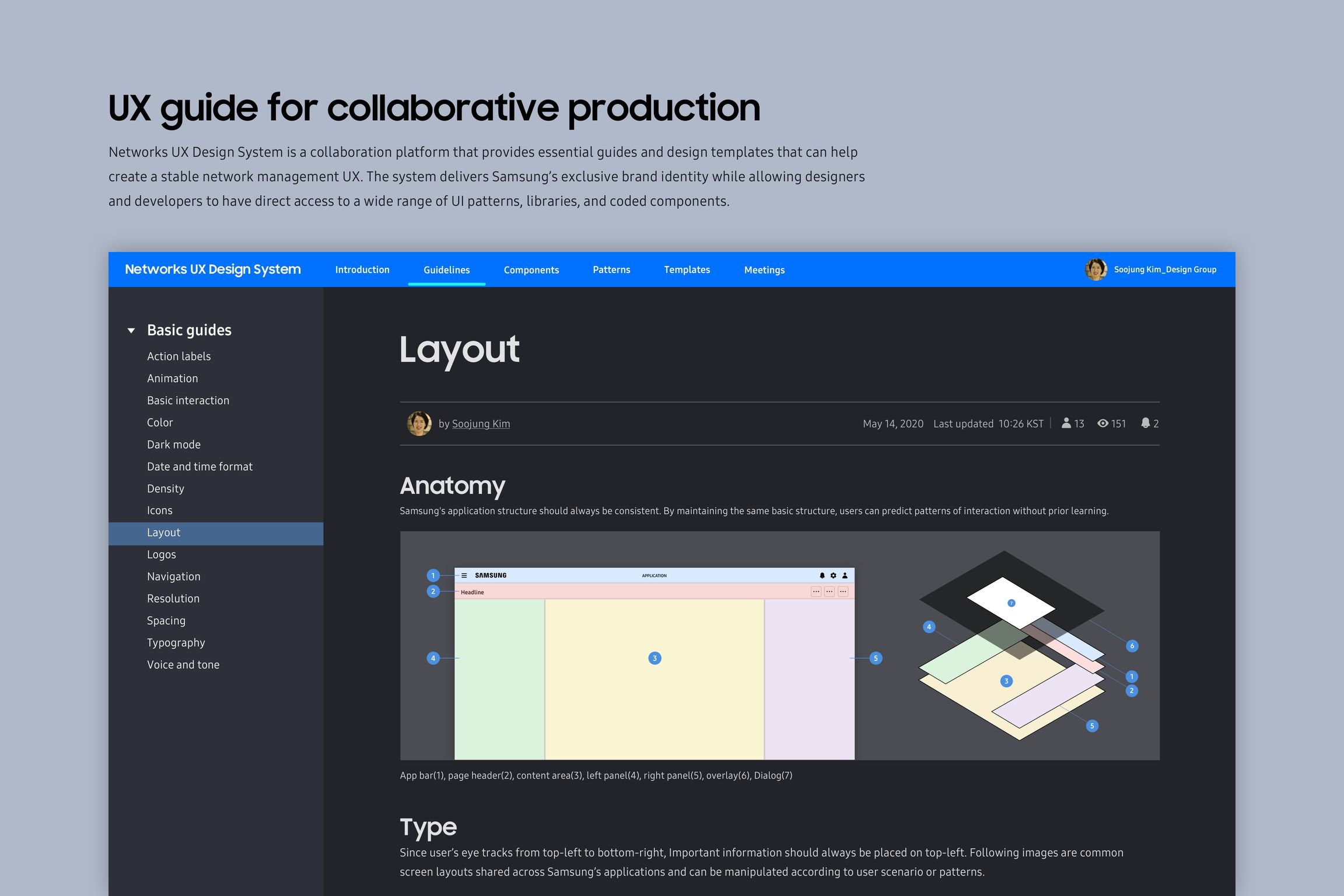 Networks UX Design System