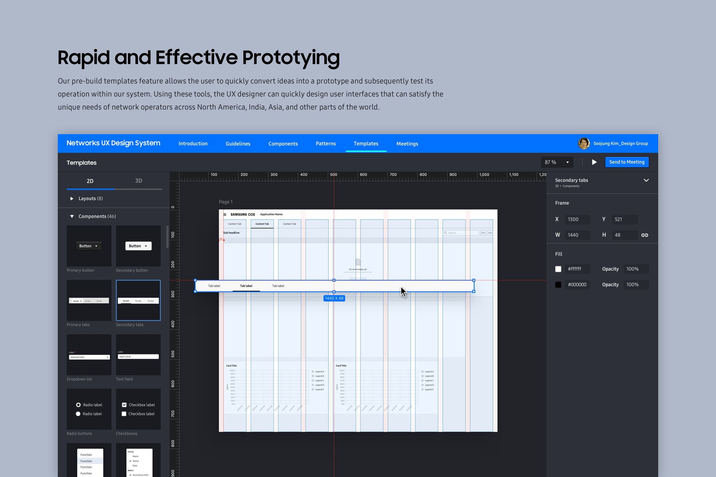 Networks UX Design System