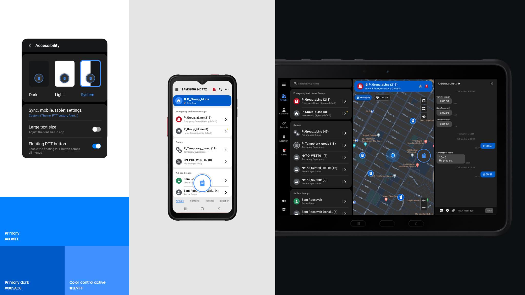 MCPTX Solution for public safety