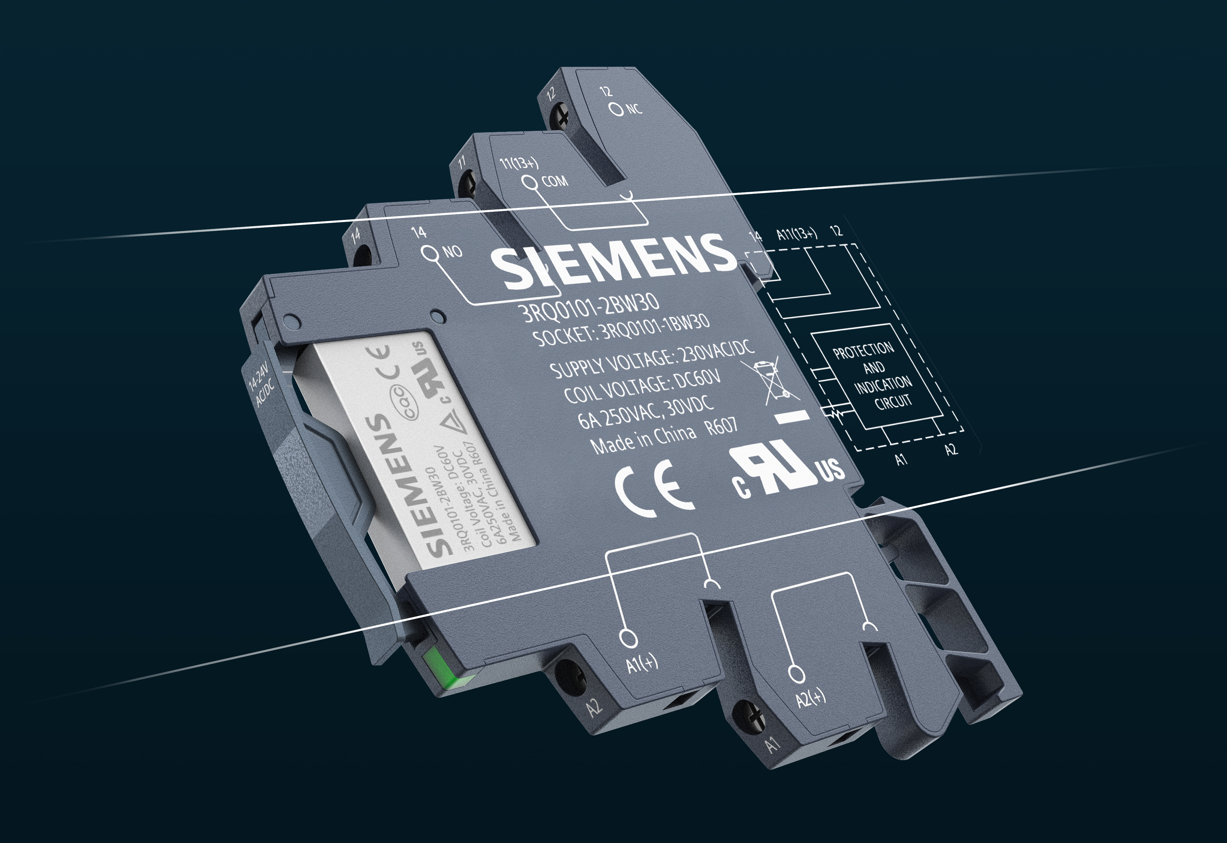 3RQ010 Slim Plugin Relay