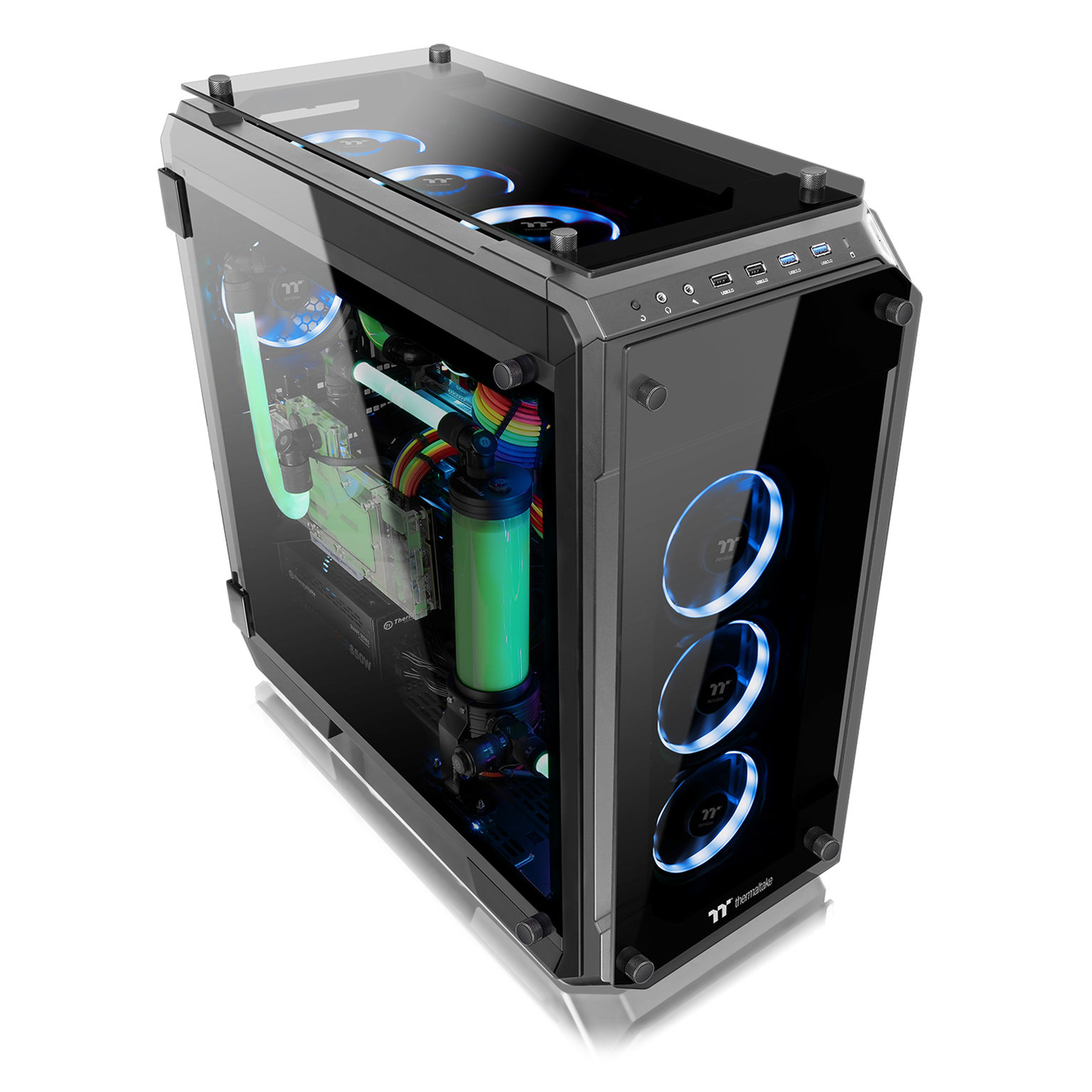 View 71 Tempered Glass RGB Edition Chassis
