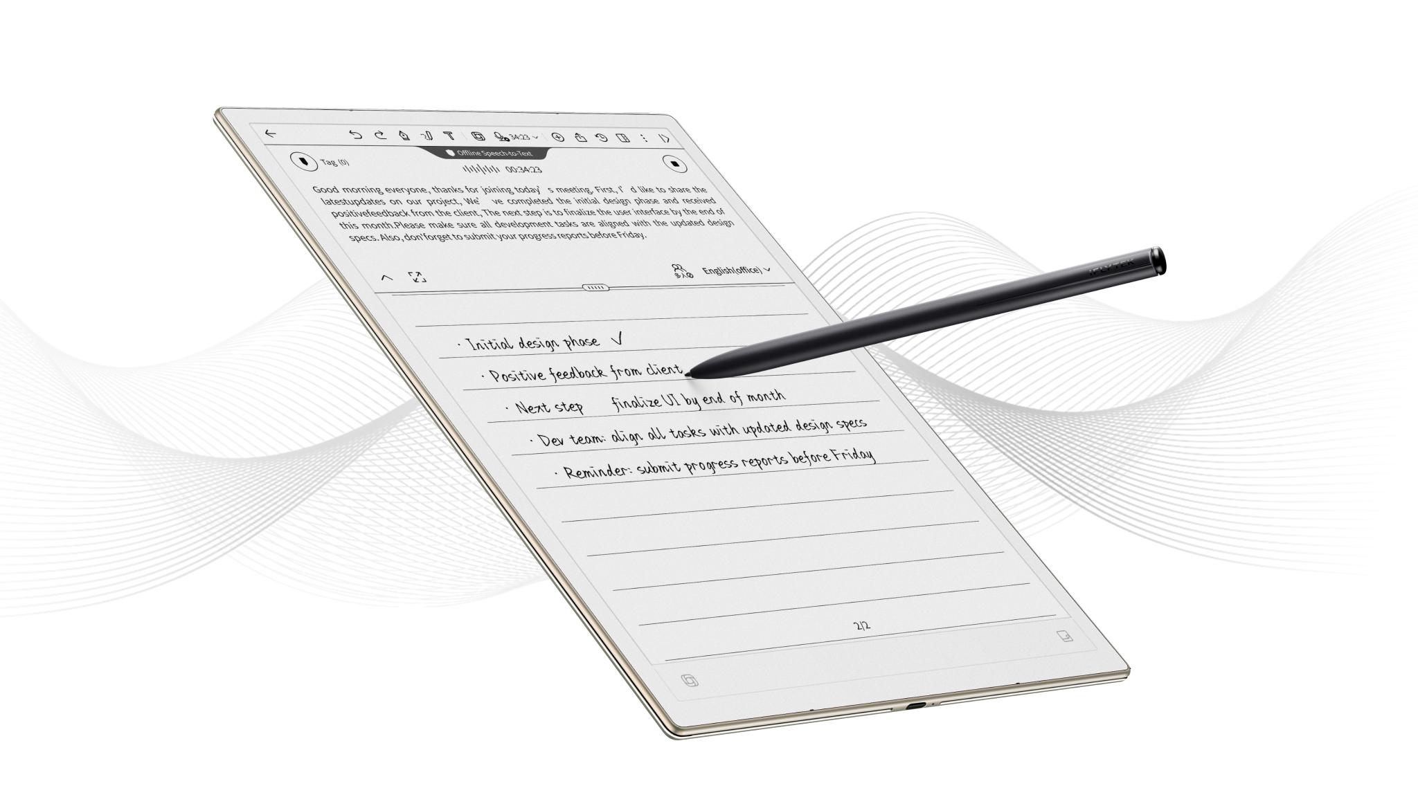 iFLYTEK AINOTE 2 - A.I. Recording Tablet