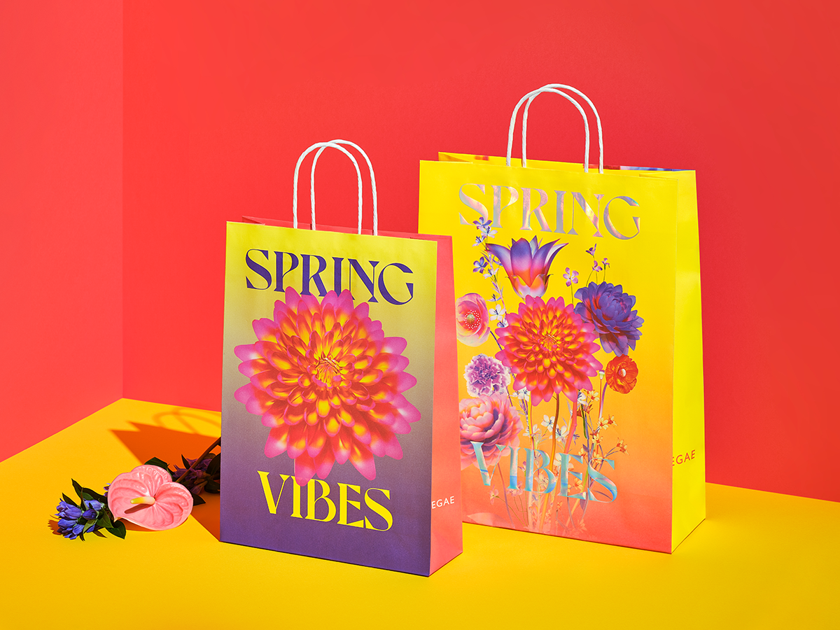 Shinsegae Spring Vibes : A digital bouquet