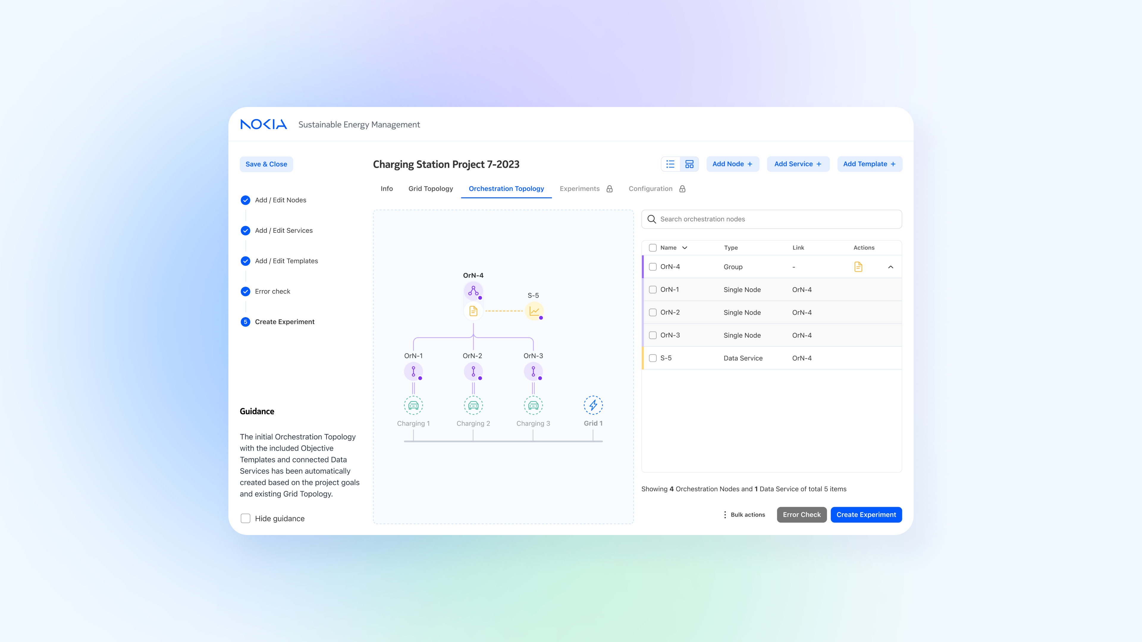 Nokia Sustainable Energy Management application