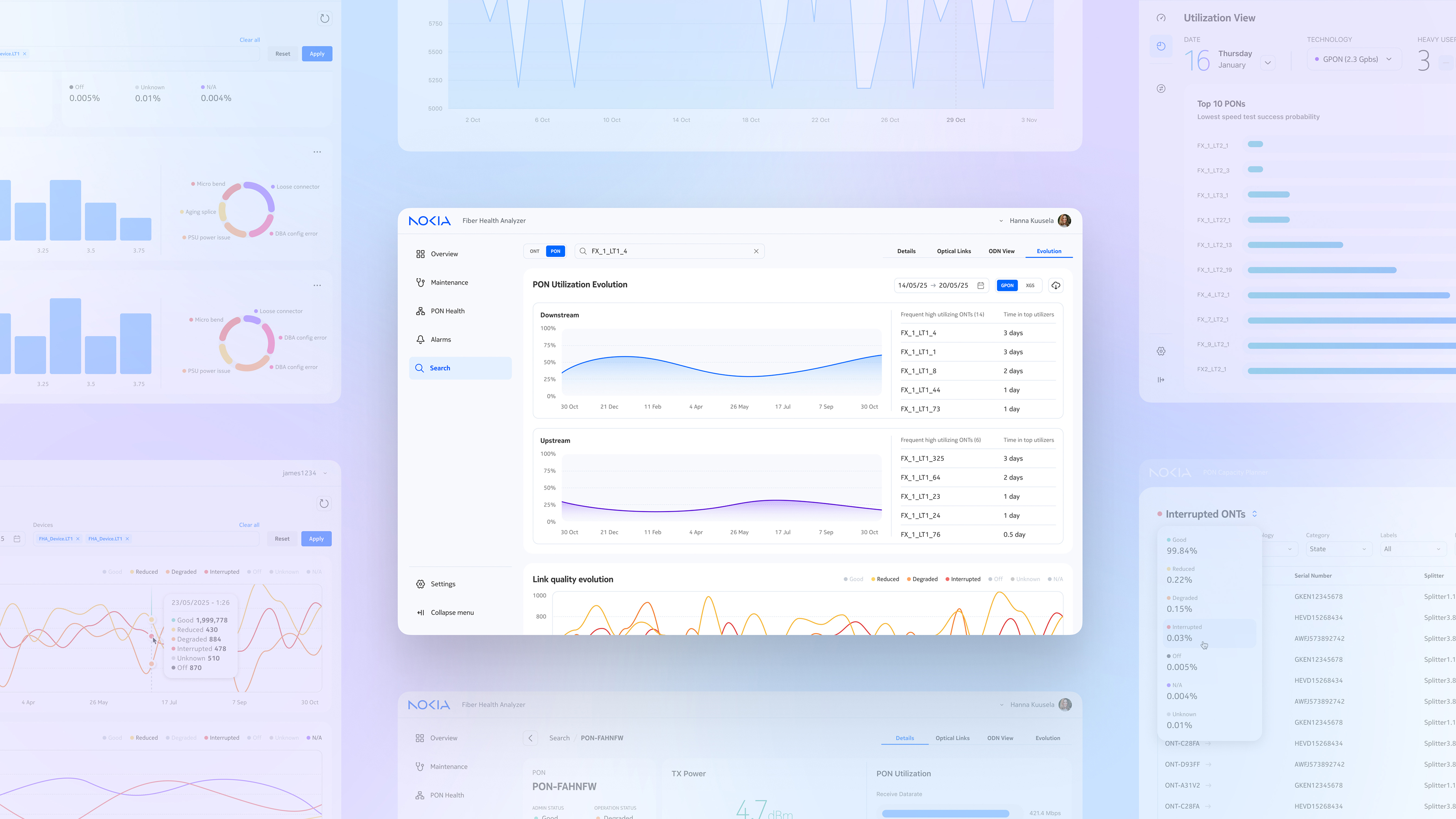 Nokia Fiber Health Analyzer & PON Capacity Planner