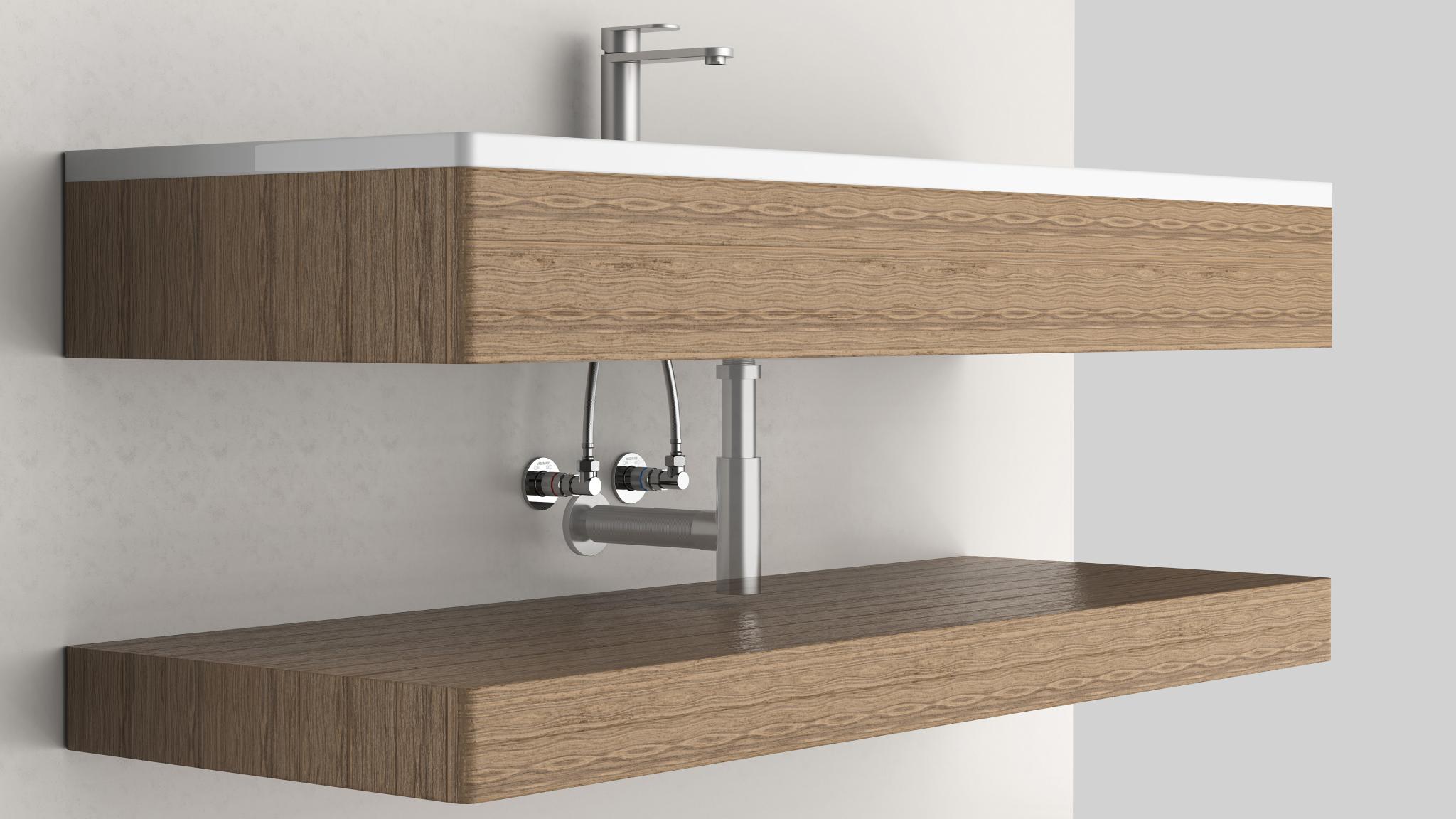 Hidden Series of PP-R Concealed Angle Valves