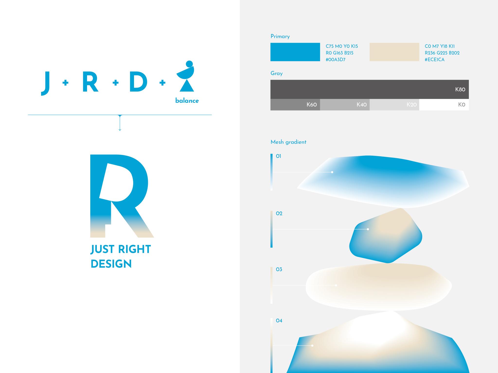 Just Right Design Brand Identity