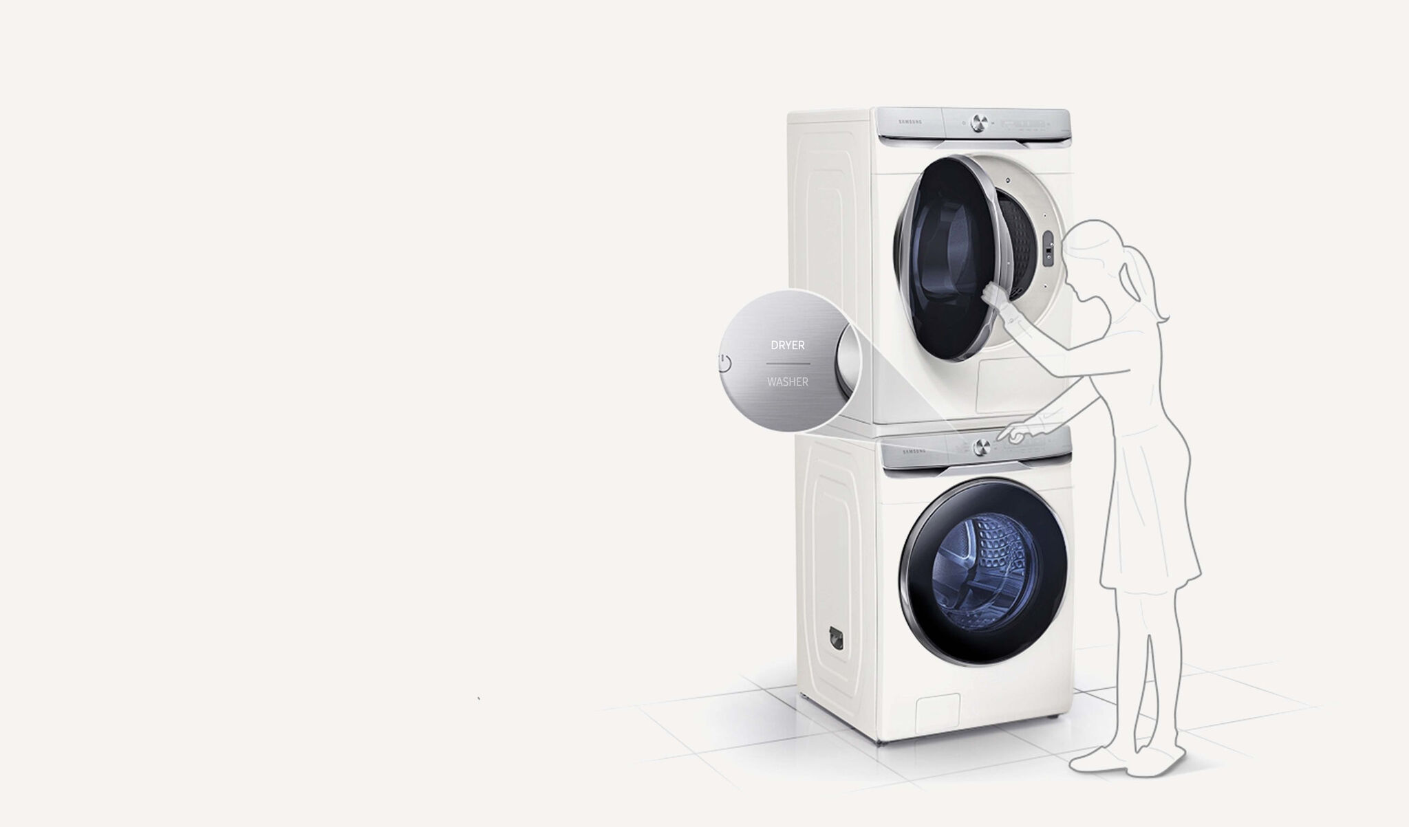 Grande AI - Accessible Washer & Dryer