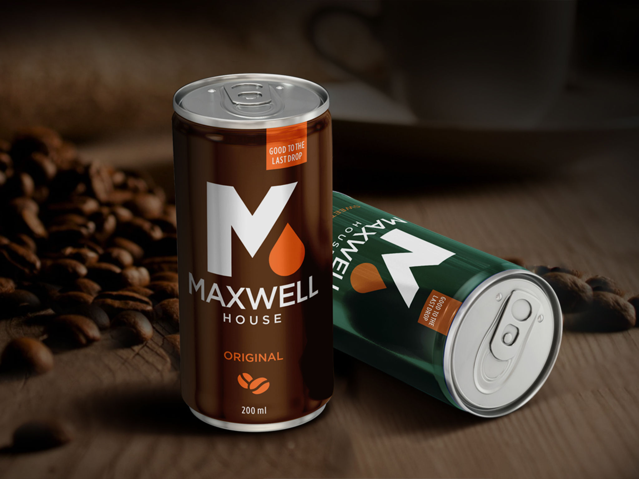 Maxwell House Can Coffee