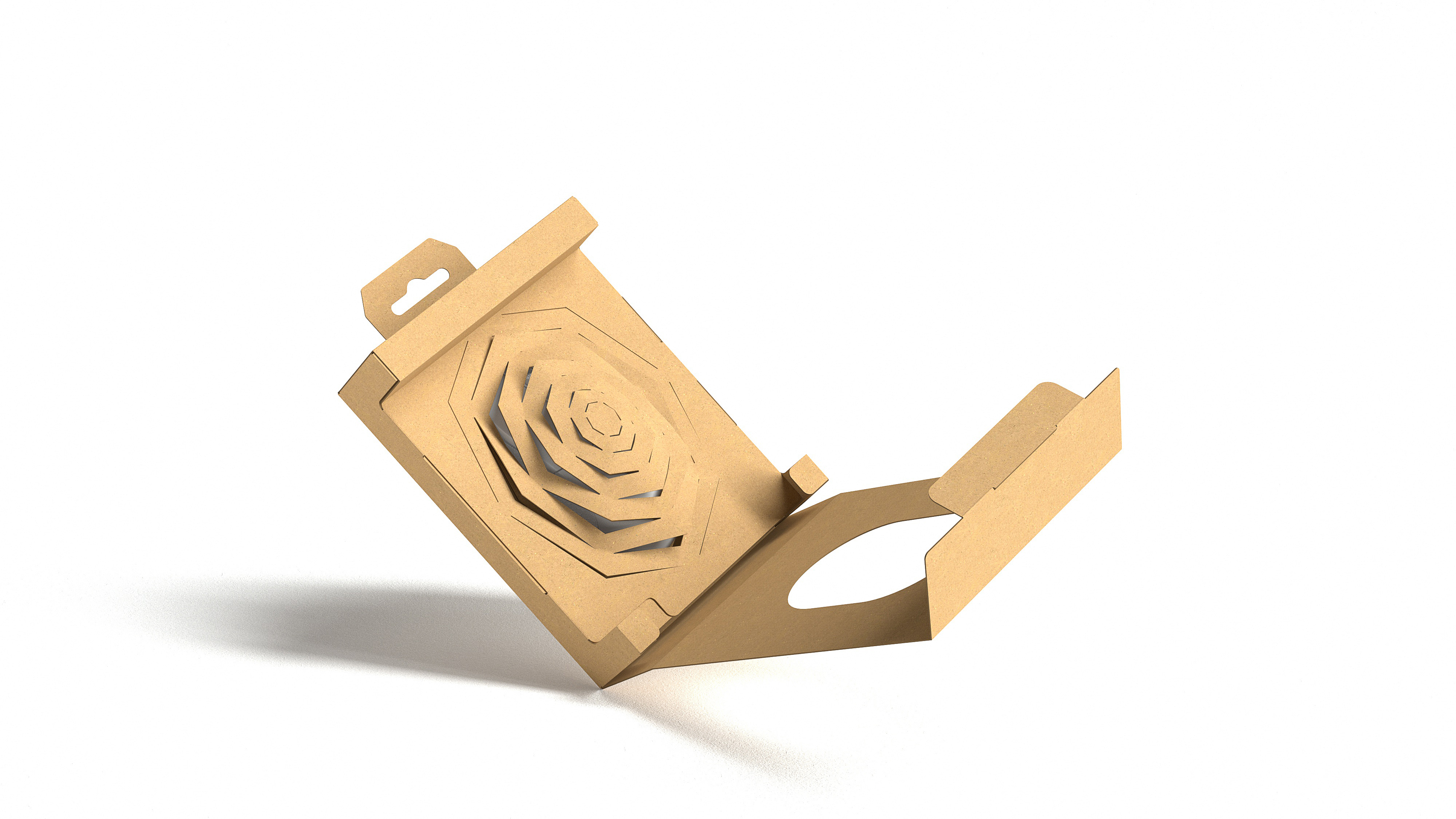 Pull - type Flower - flipping Box