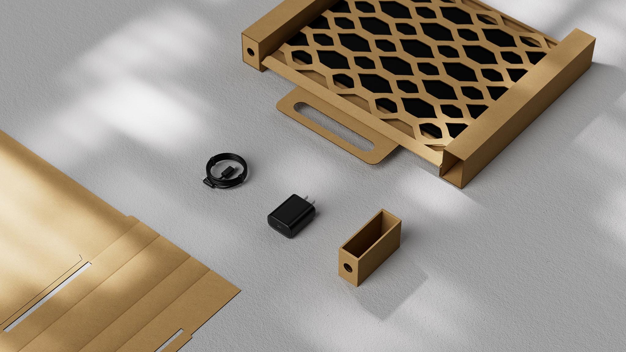 Sustainable Laptop Packaging Design