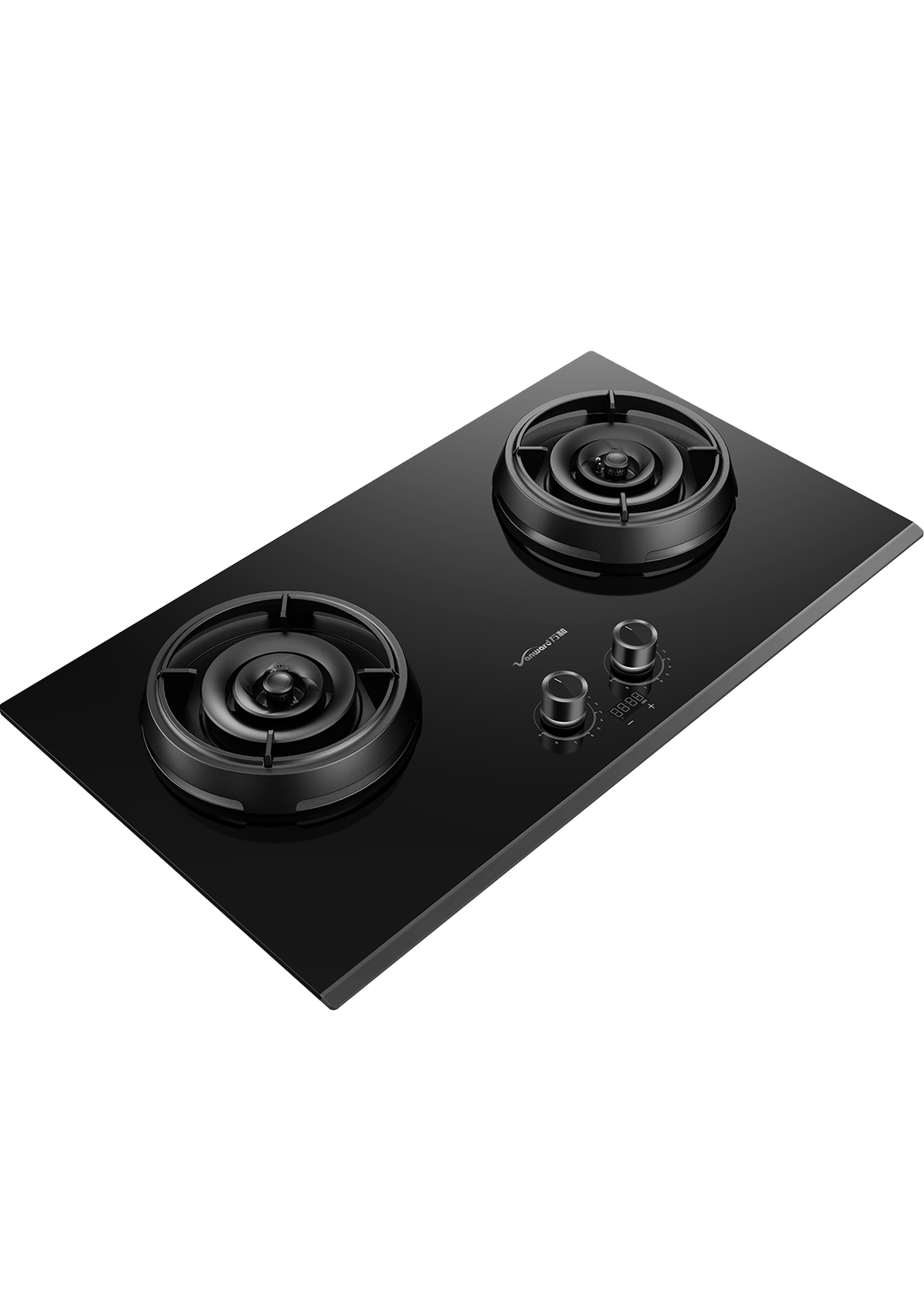 Stove With Three Split Energy-gathering Rings