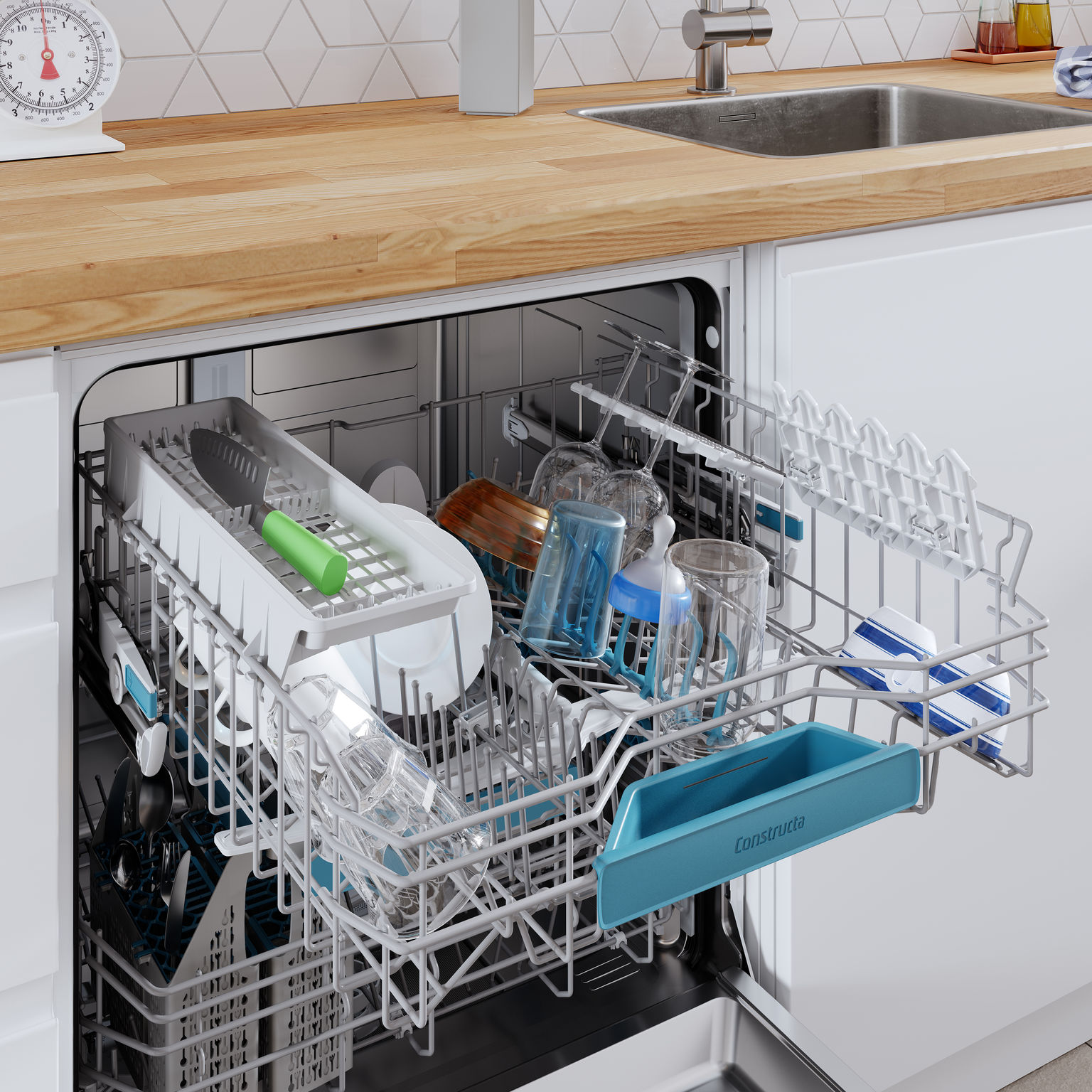 Built-under Dishwasher