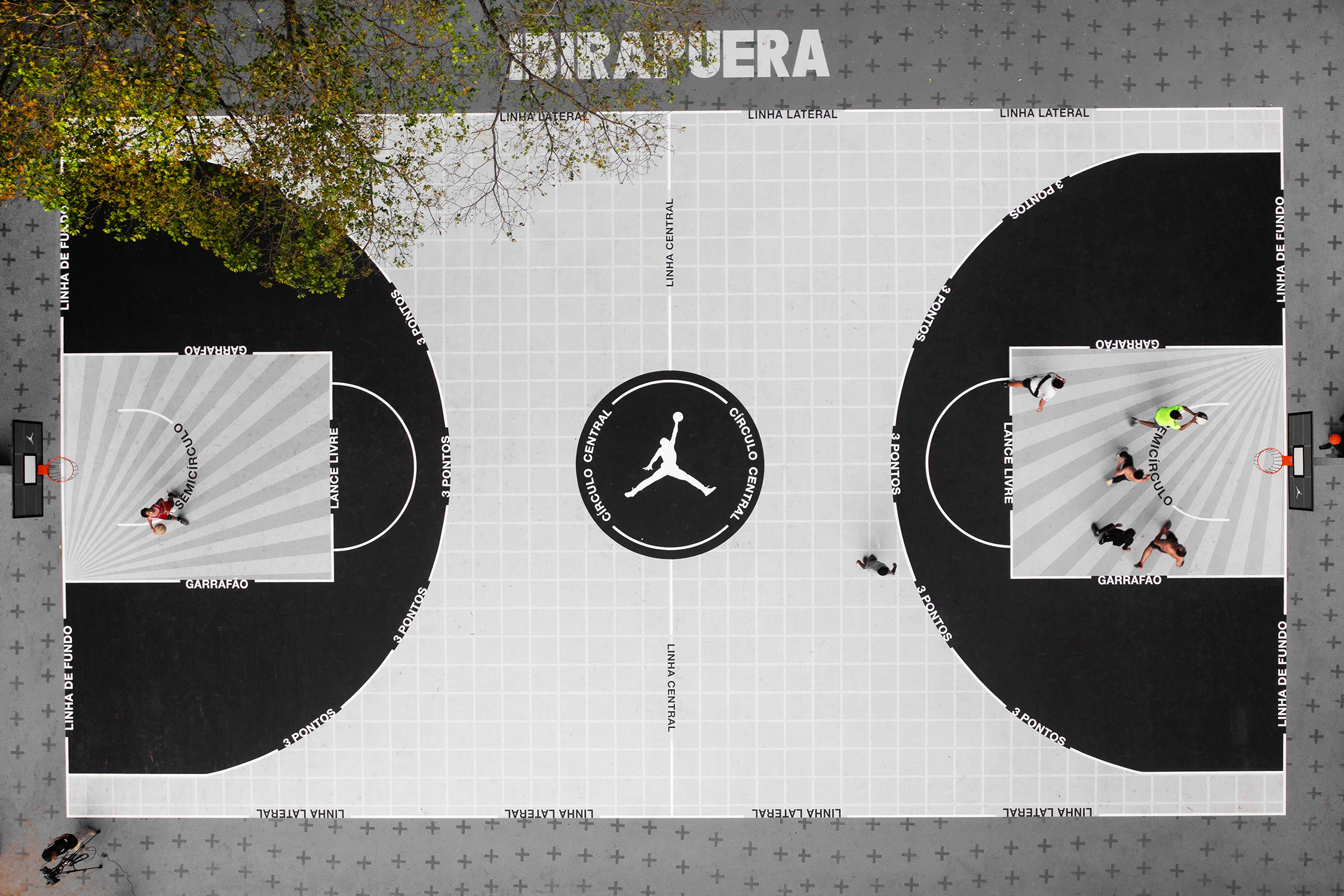 Nike Ibira - When the Urban Art meets sports court