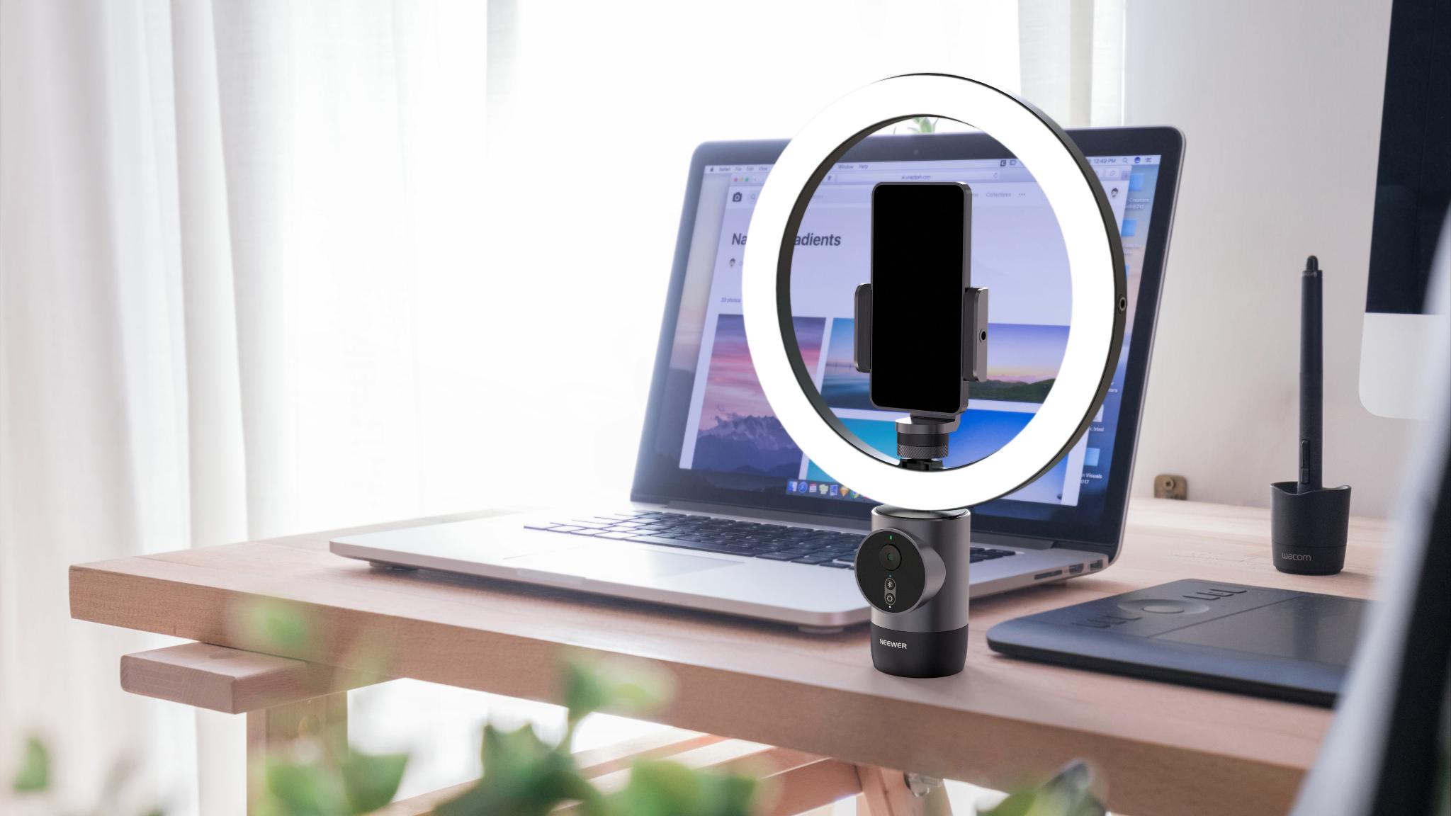 RD2 Smart ring light Motorized Gimbal