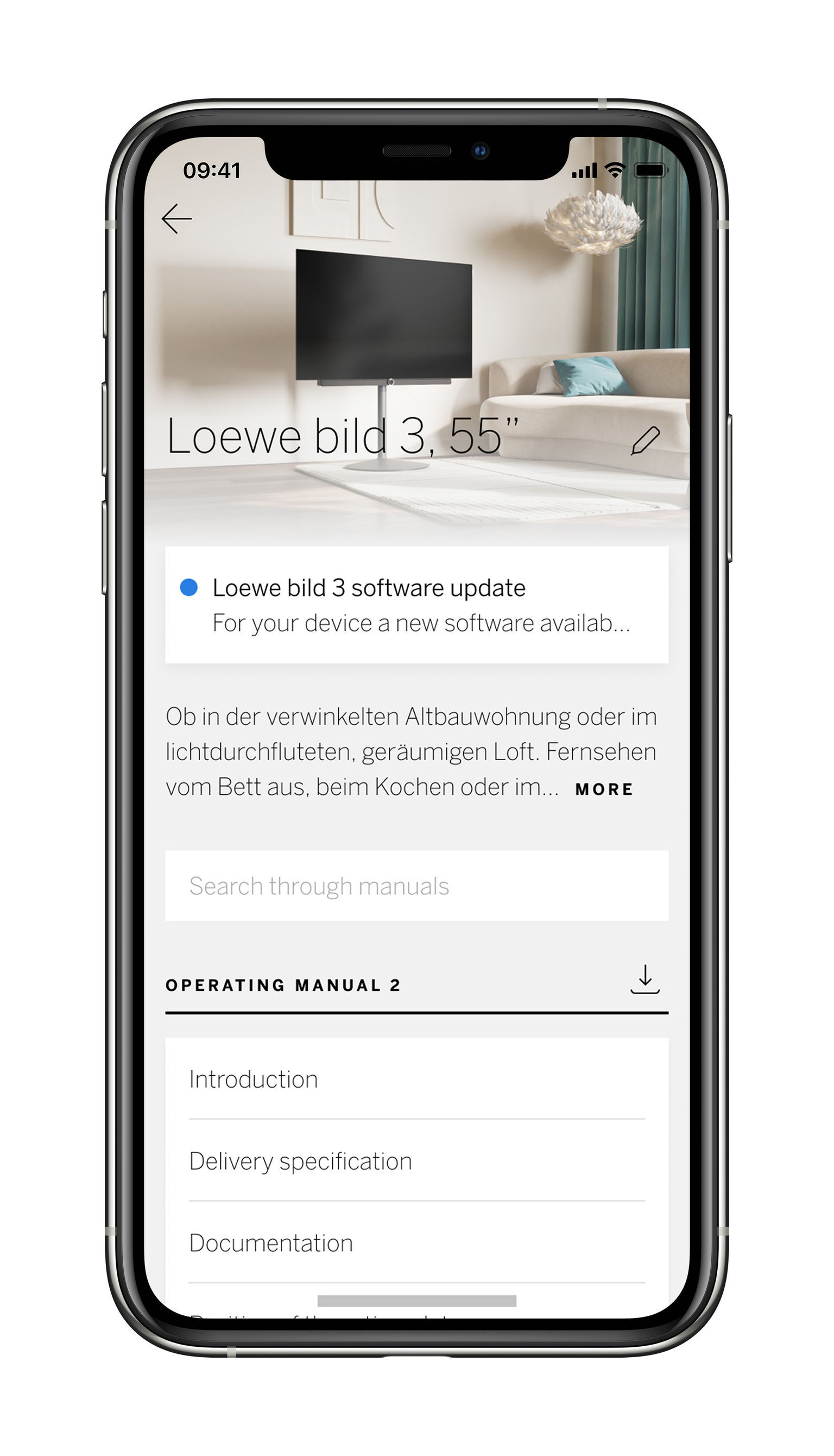 my Loewe app