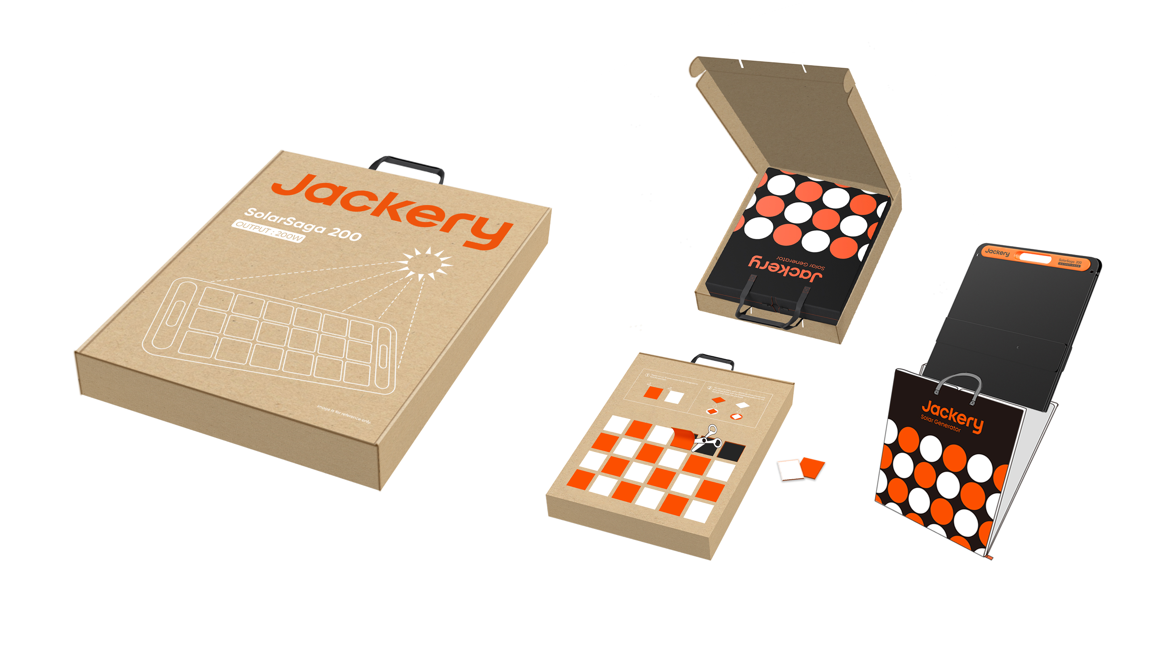Jackery SolarSaga 200 Multi-functional Package
