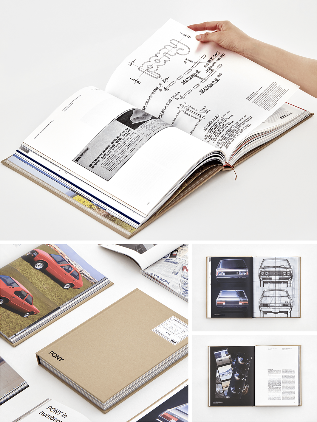 Hyundai Heritage : Retrace Collection Book 'PONY'