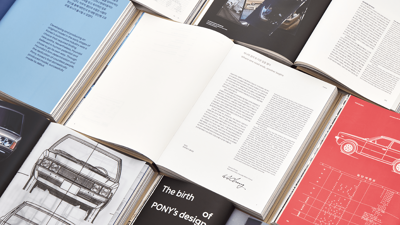 Hyundai Heritage : Retrace Collection Book 'PONY'