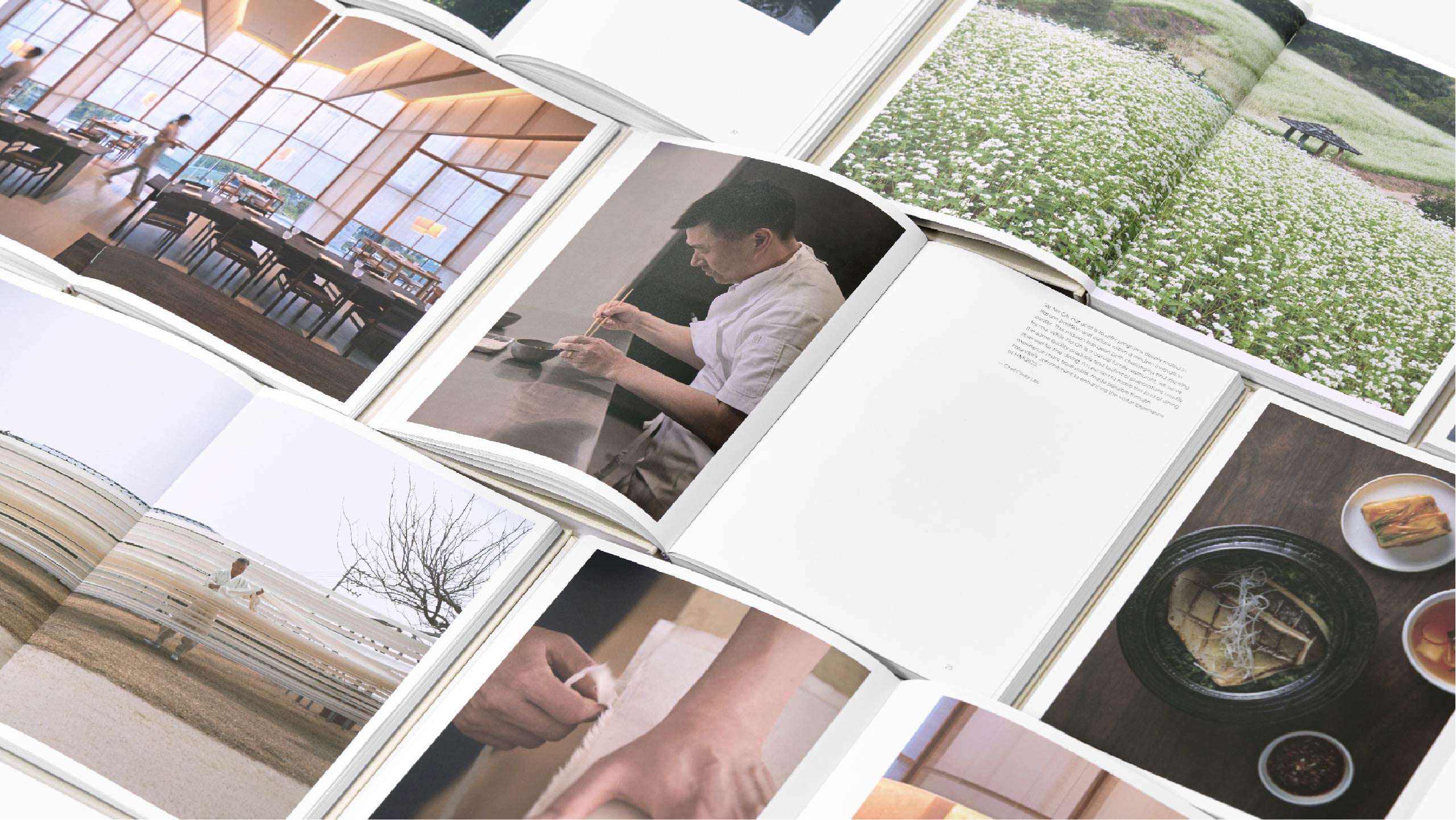 Na Oh Korean Restaurant Book