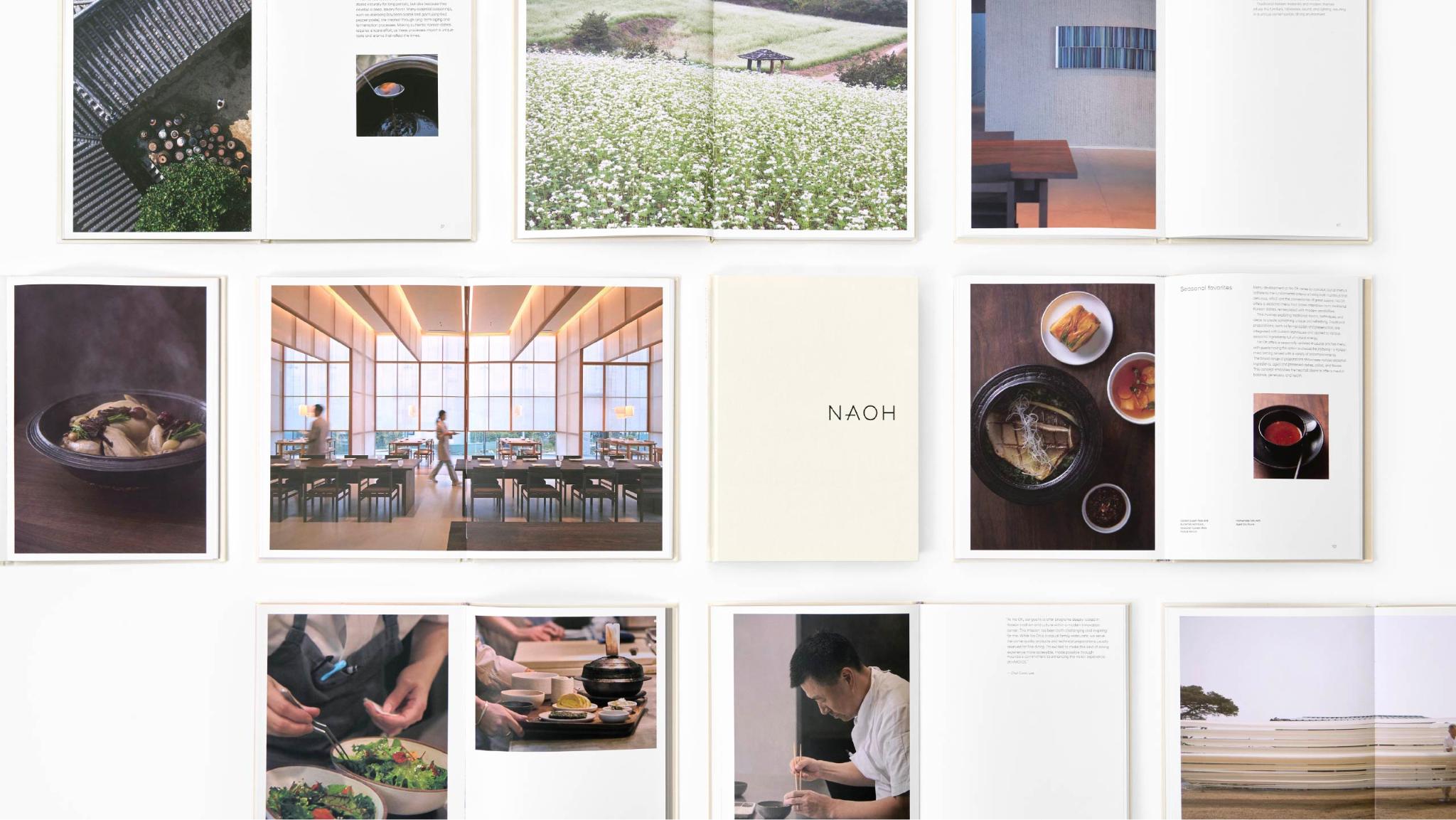 Na Oh Korean Restaurant Book