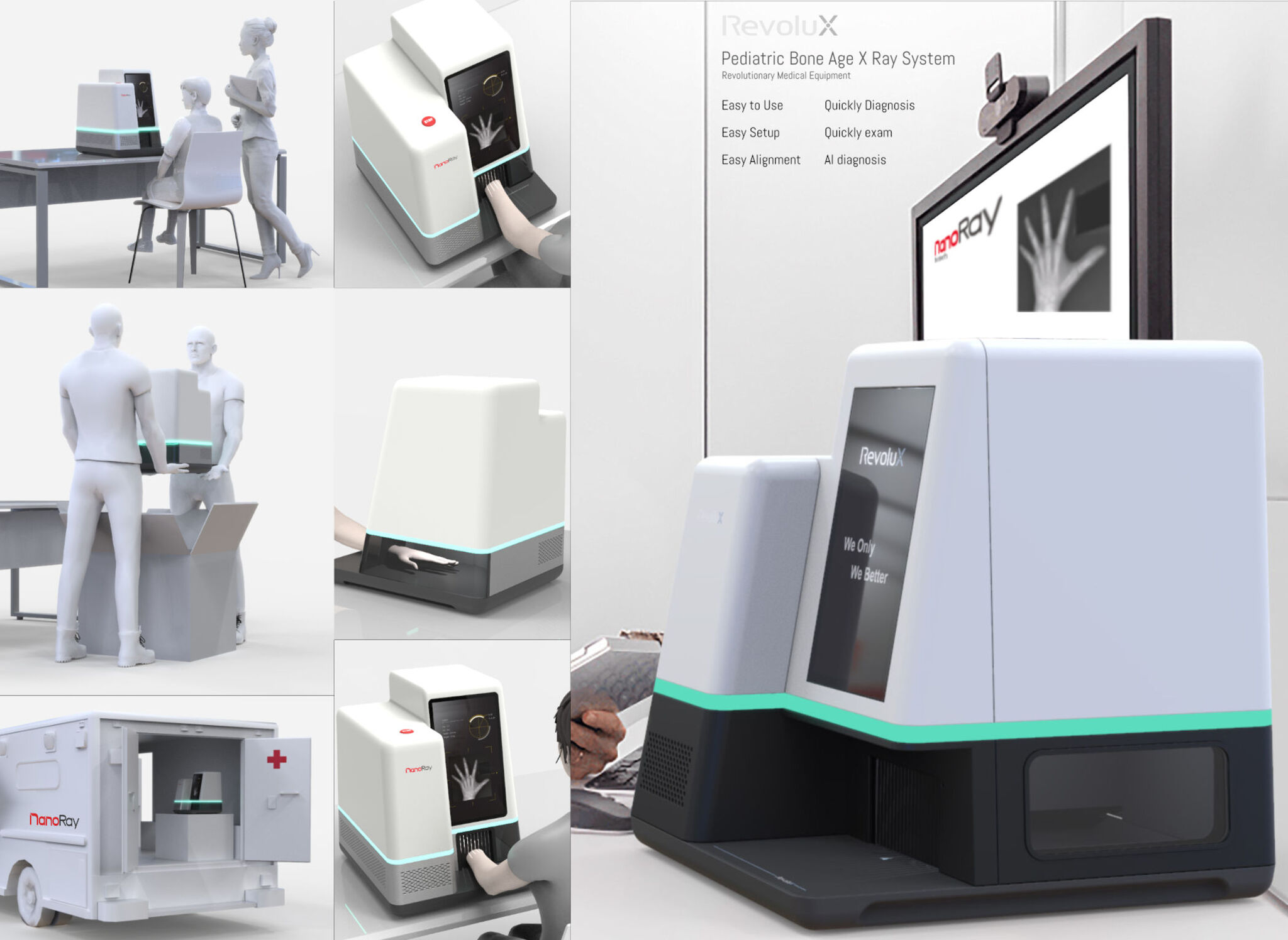 REVOLUX Pediatric Bone Age X Ray System