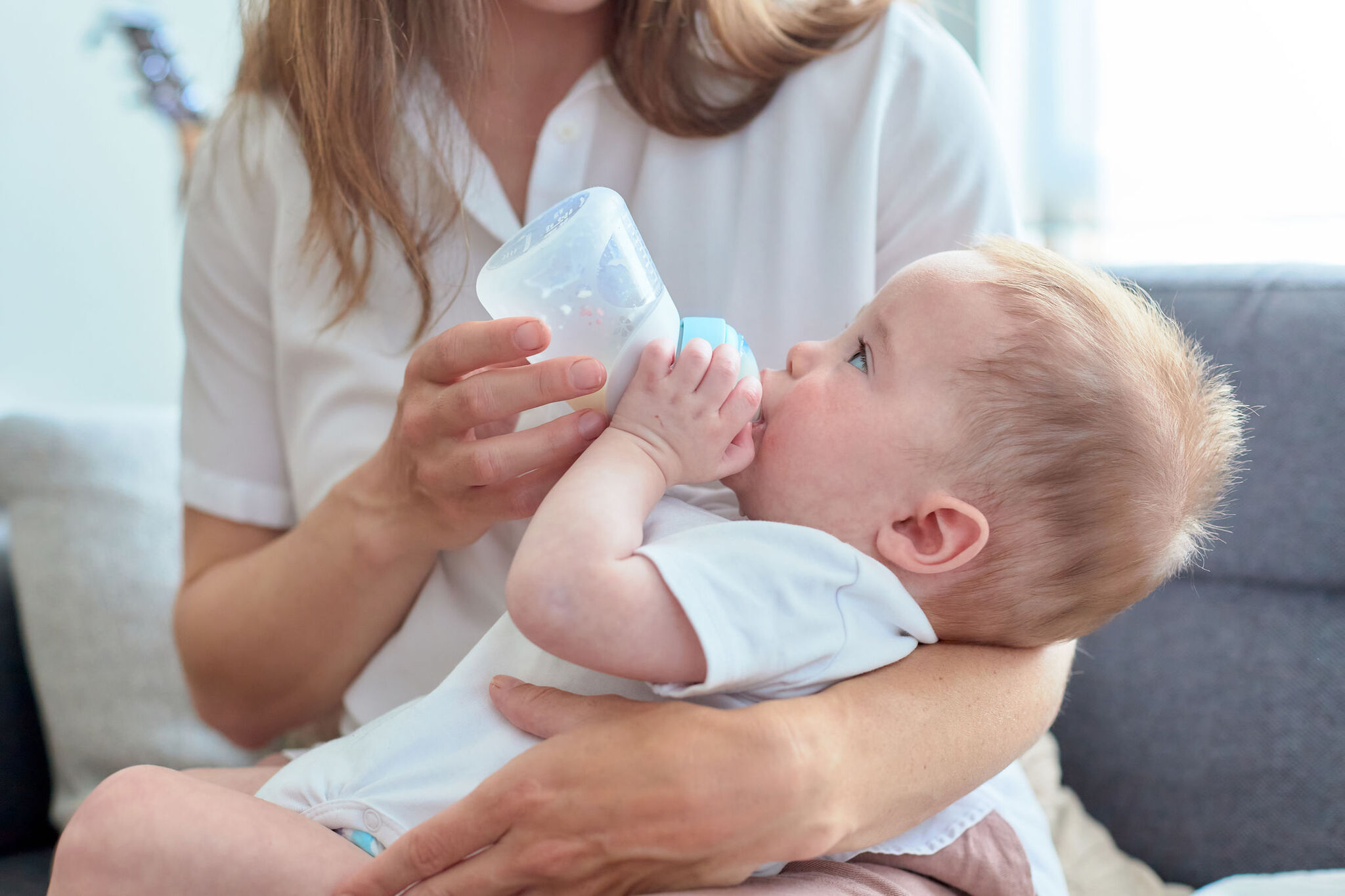 Silicone Angled Feeding Bottle Series