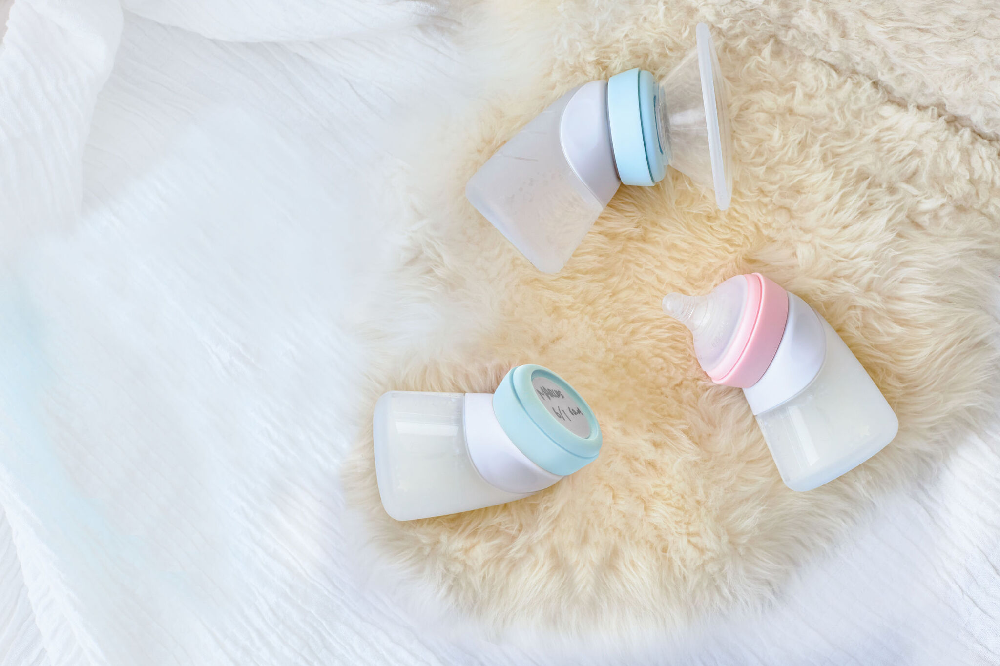 Silicone Angled Feeding Bottle Series