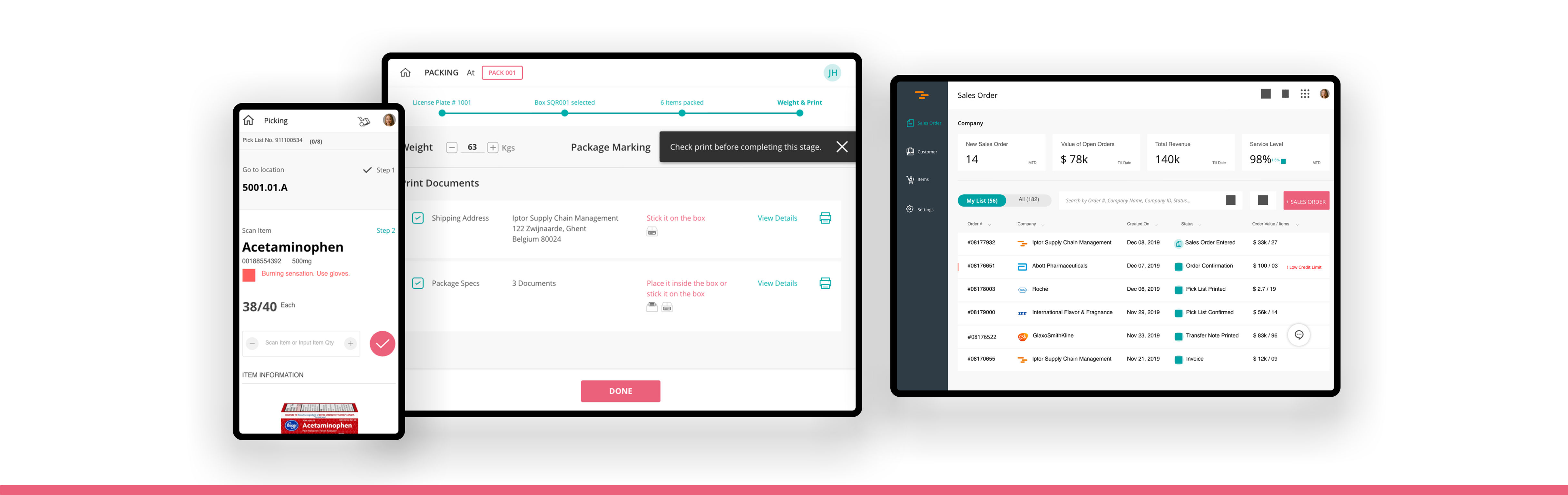 iF Design UX Modernization of Supply Chain Management System