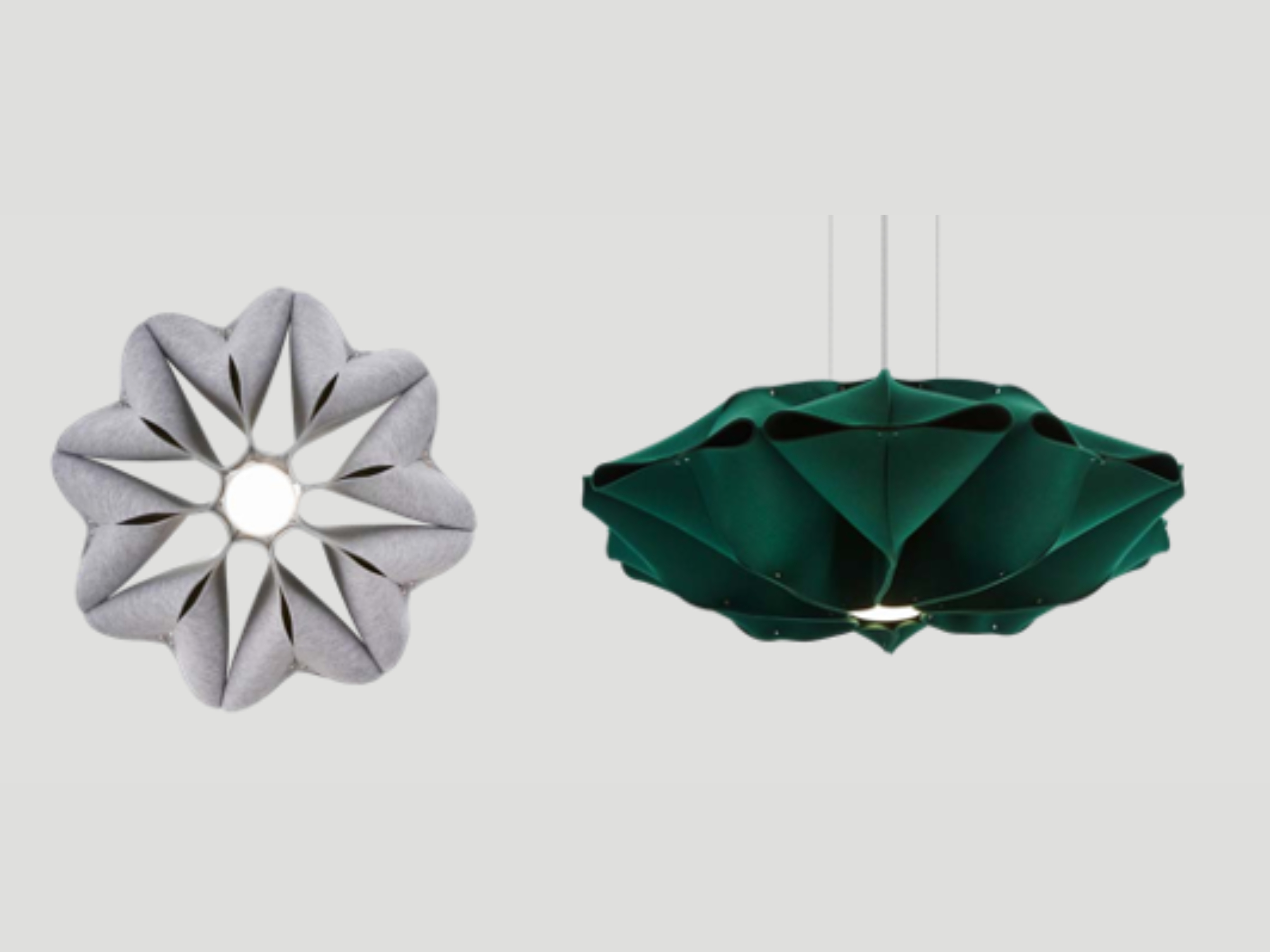 Bloom Collection Acoustic Office Luminaires